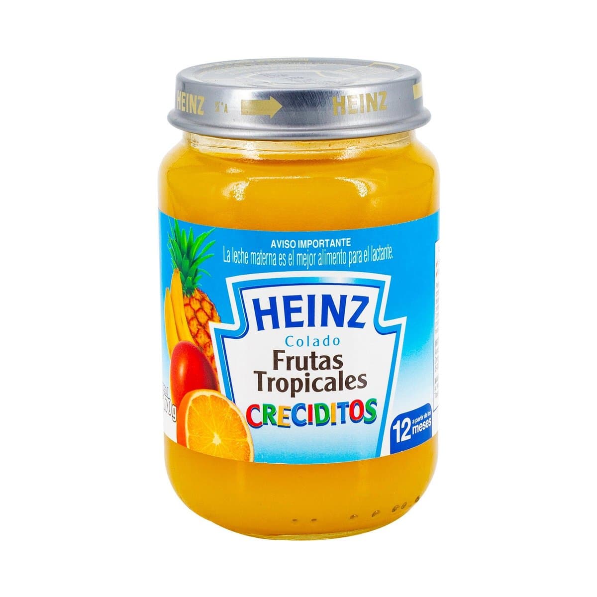 Compota Colado De Frutas Tropicales Creciditos Heinz 170 g Compota Colado De Frutas Tropicales Creciditos Heinz 170 g