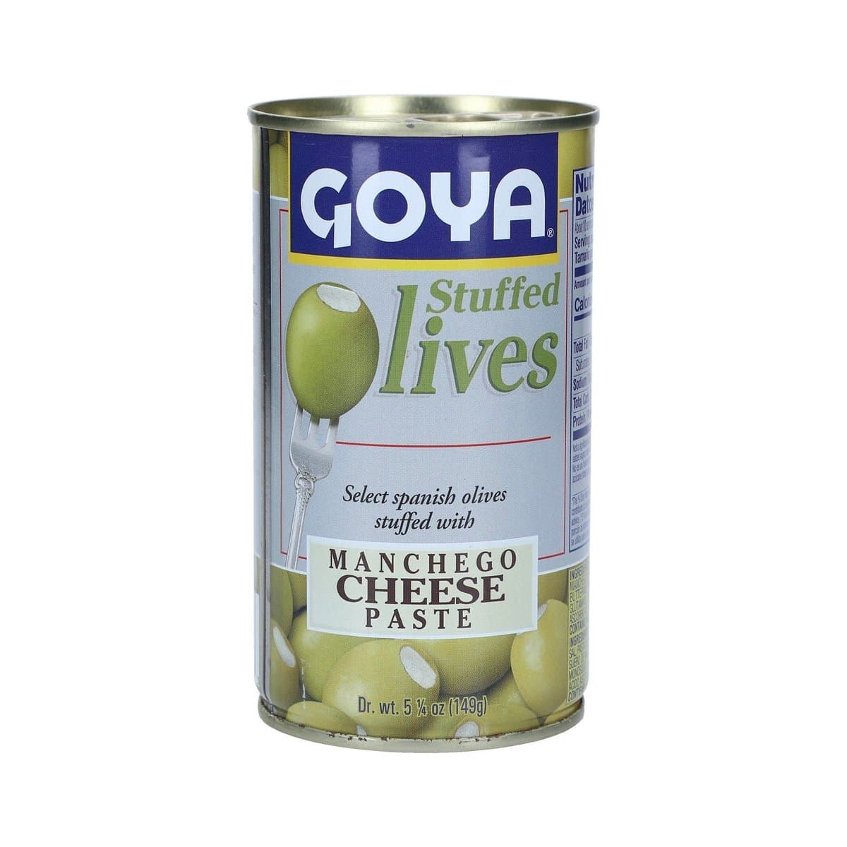 Aceitunas Goya Rellenas De Queso Manchego 149 g Aceitunas Goya Rellenas De Queso Manchego 149 g