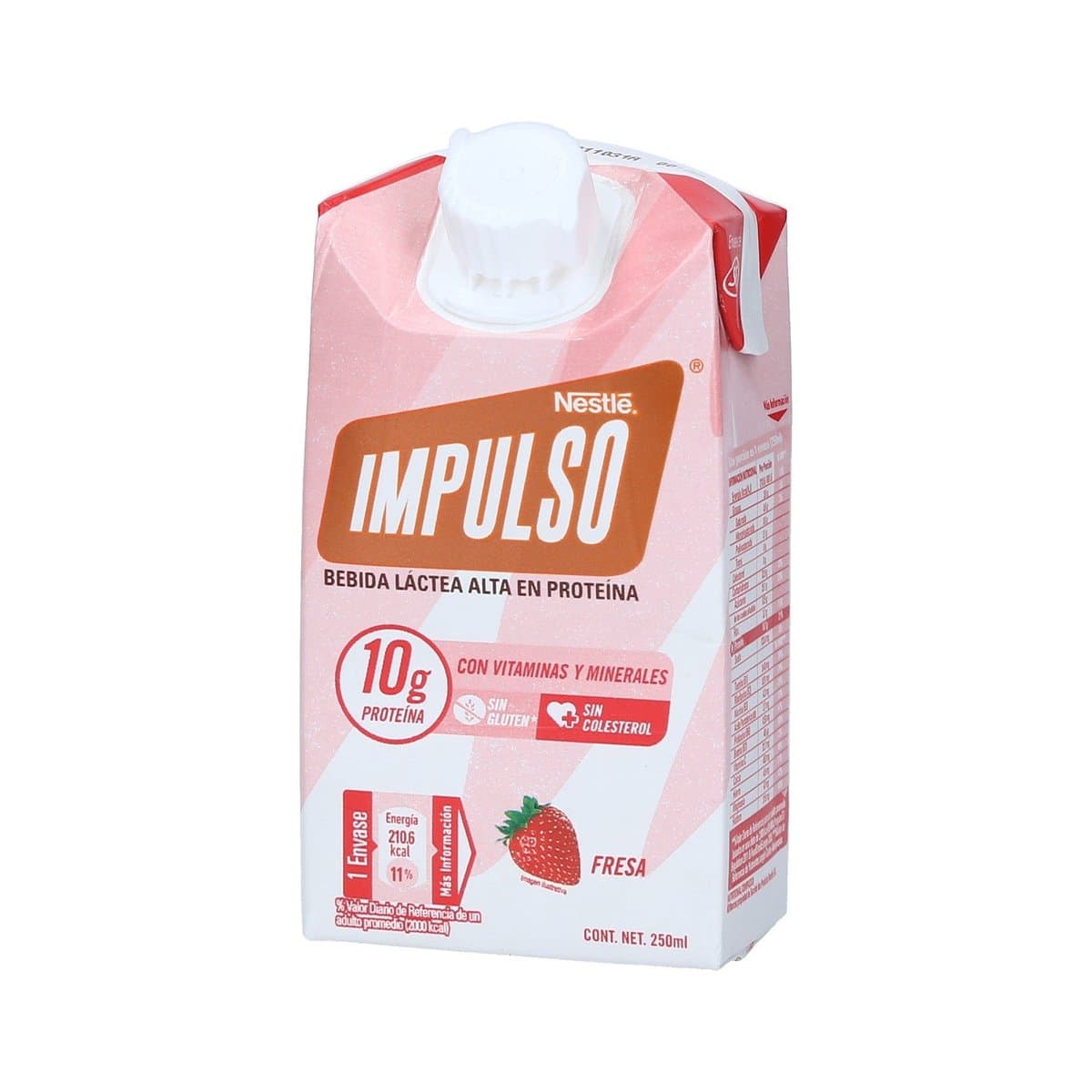 Nestlé IMPULSO® Fresa UHT 250ml Nestlé IMPULSO® Fresa UHT 250ml