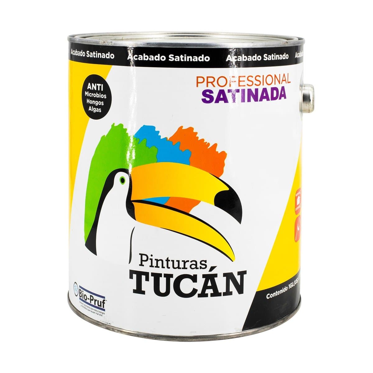 Pintura Tucán Línea Profesional Satinada 1 Galón Pintura Tucán Línea Profesional Satinada 1 Galón