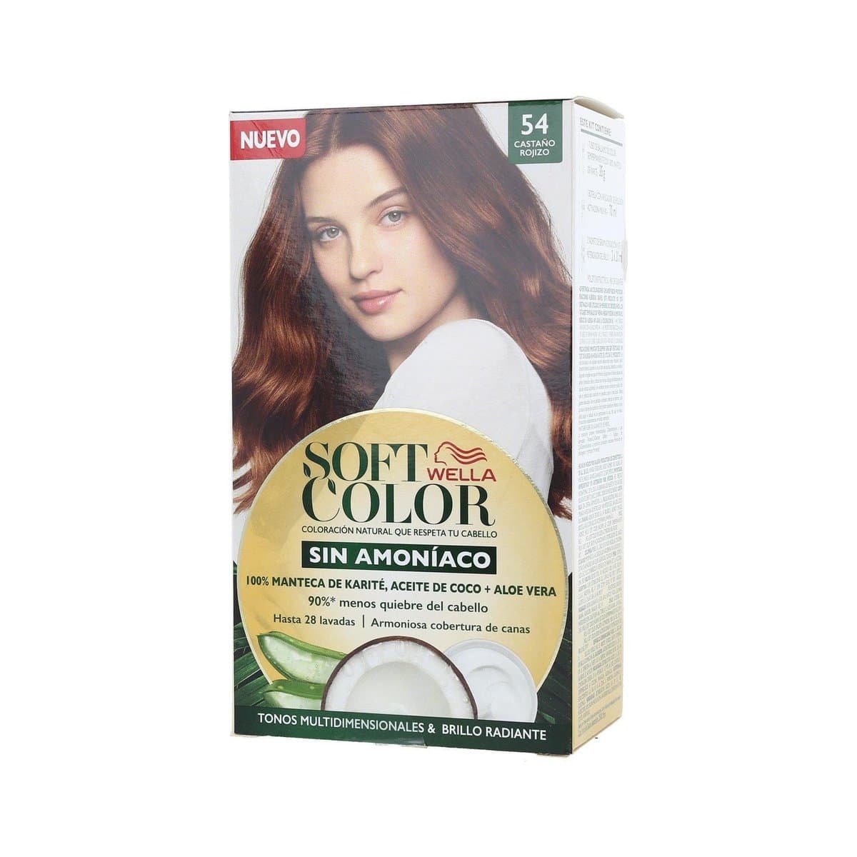 Tinte Soft Color Sin Amoniaco Castaño Rojizo 54 Tinte Soft Color Sin Amoniaco Castaño Rojizo 54