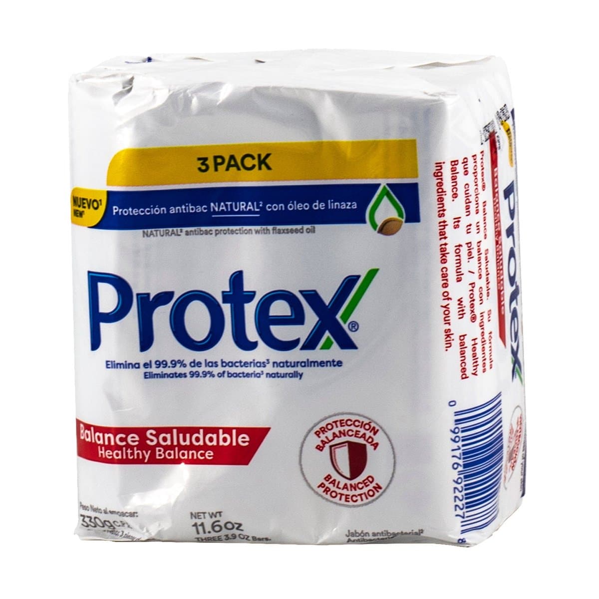 Jabón En Barra Protex Balance Saludable 3 Pack 110 g Jabón En Barra Protex Balance Saludable 3 Pack 110 g