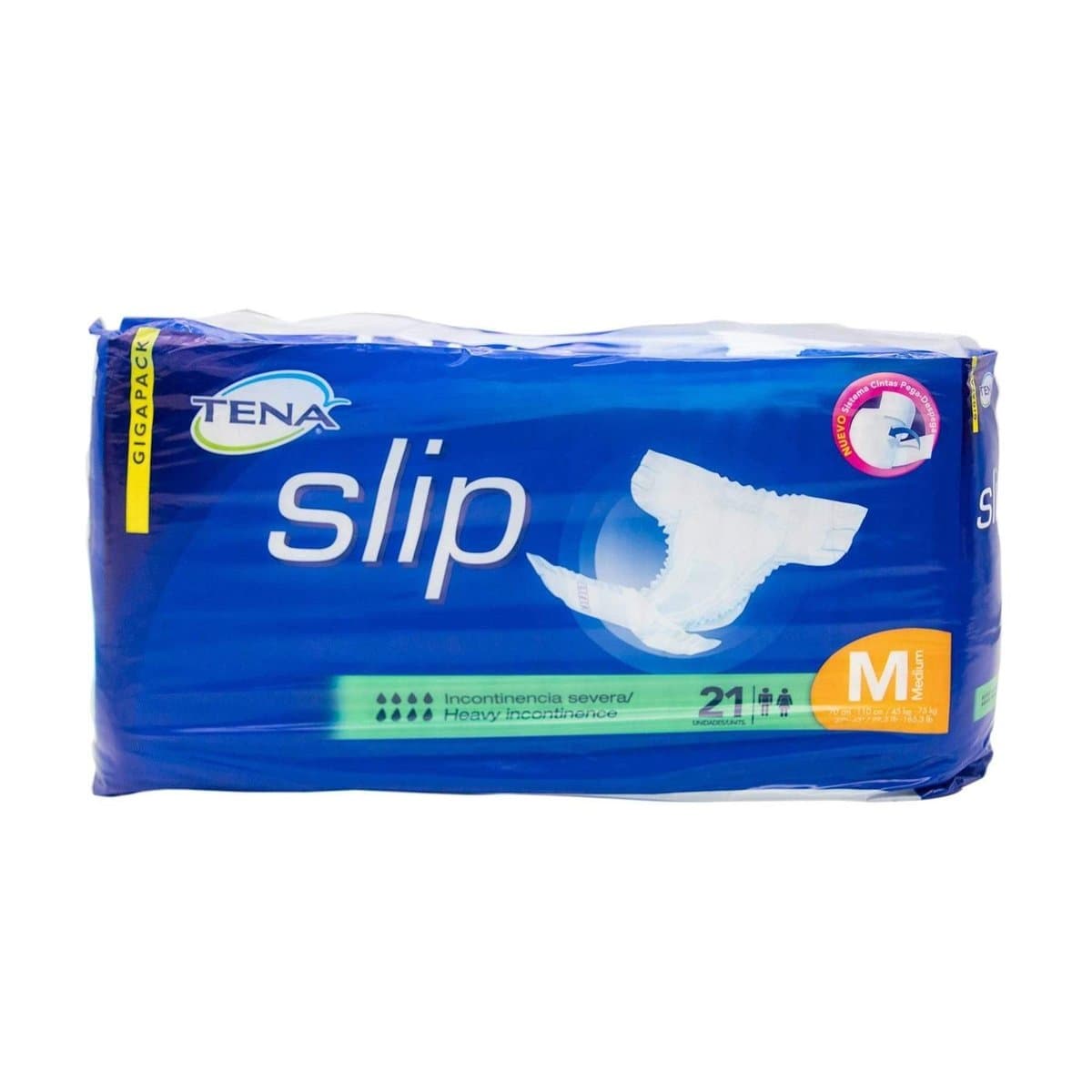 Pañales Desechables De Adultos Slip M 21 Unidades Pañales Desechables De Adultos Slip M 21 Unidades