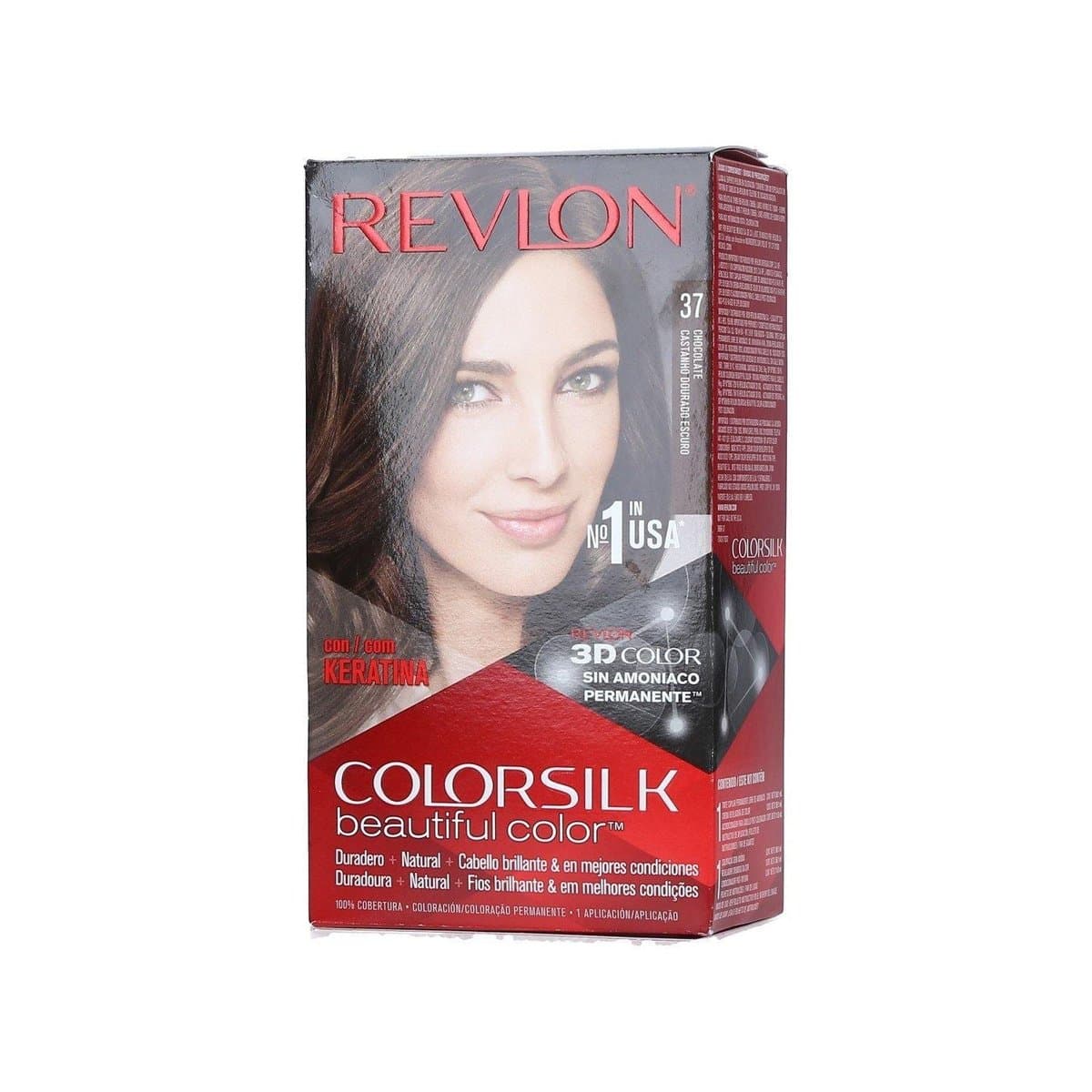Tinte Revlon Colorsilk Chocolate No. 37 Tinte Revlon Colorsilk Chocolate No. 37