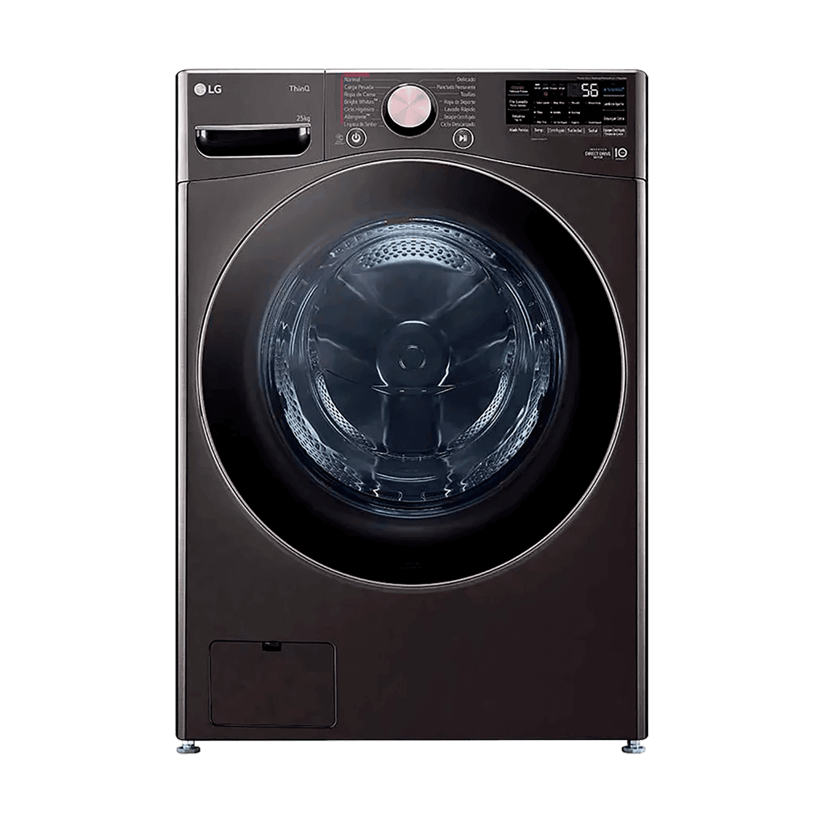Lavadora LG Carga Frontal M/WM25BV2S6BR 25kg Lavadora LG Carga Frontal M/WM25BV2S6BR 25kg