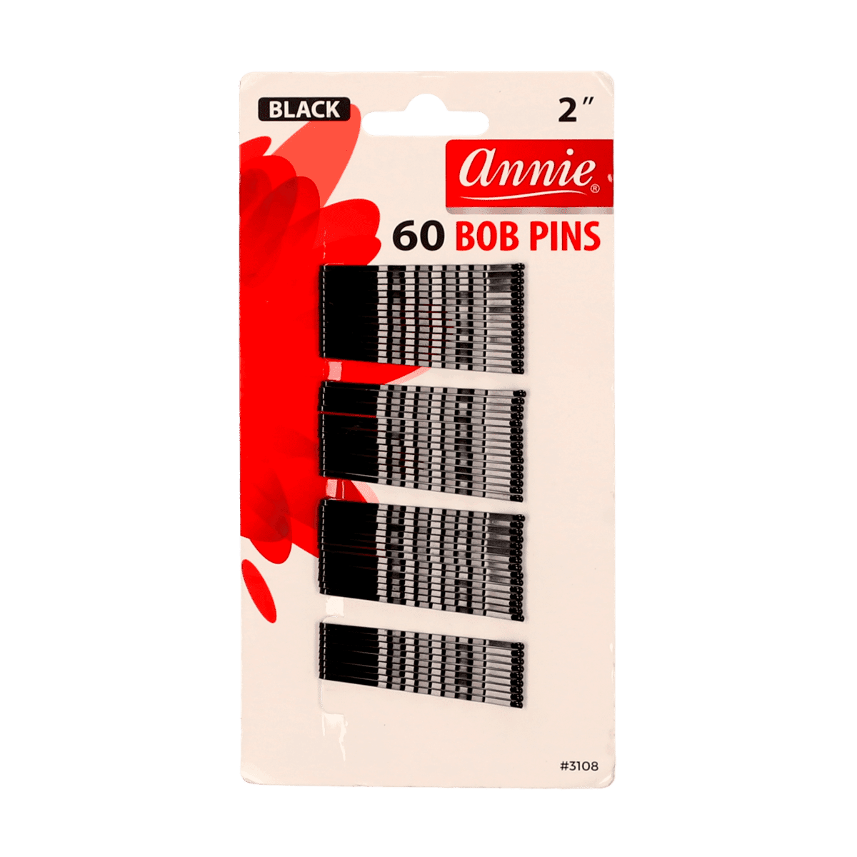 Pinchos Annie Negros 60pcs M/3108 Pinchos Annie Negros 60pcs M/3108
