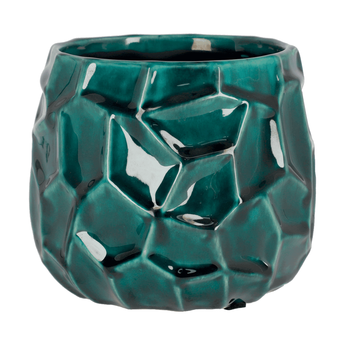 Macetero Verde Oscuro Gw 15x15x13 Macetero Verde Oscuro Gw 15x15x13