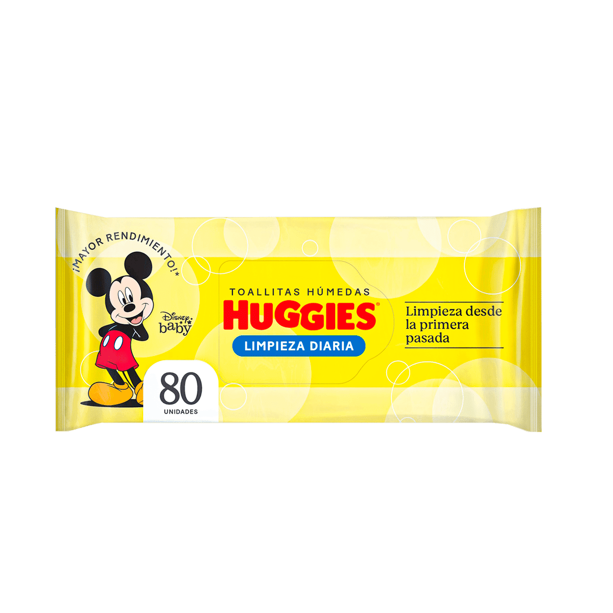 Toallas Húmedas Huggies Limpieza Diaria 80 Unidades Toallas Húmedas Huggies Limpieza Diaria 80 Unidades