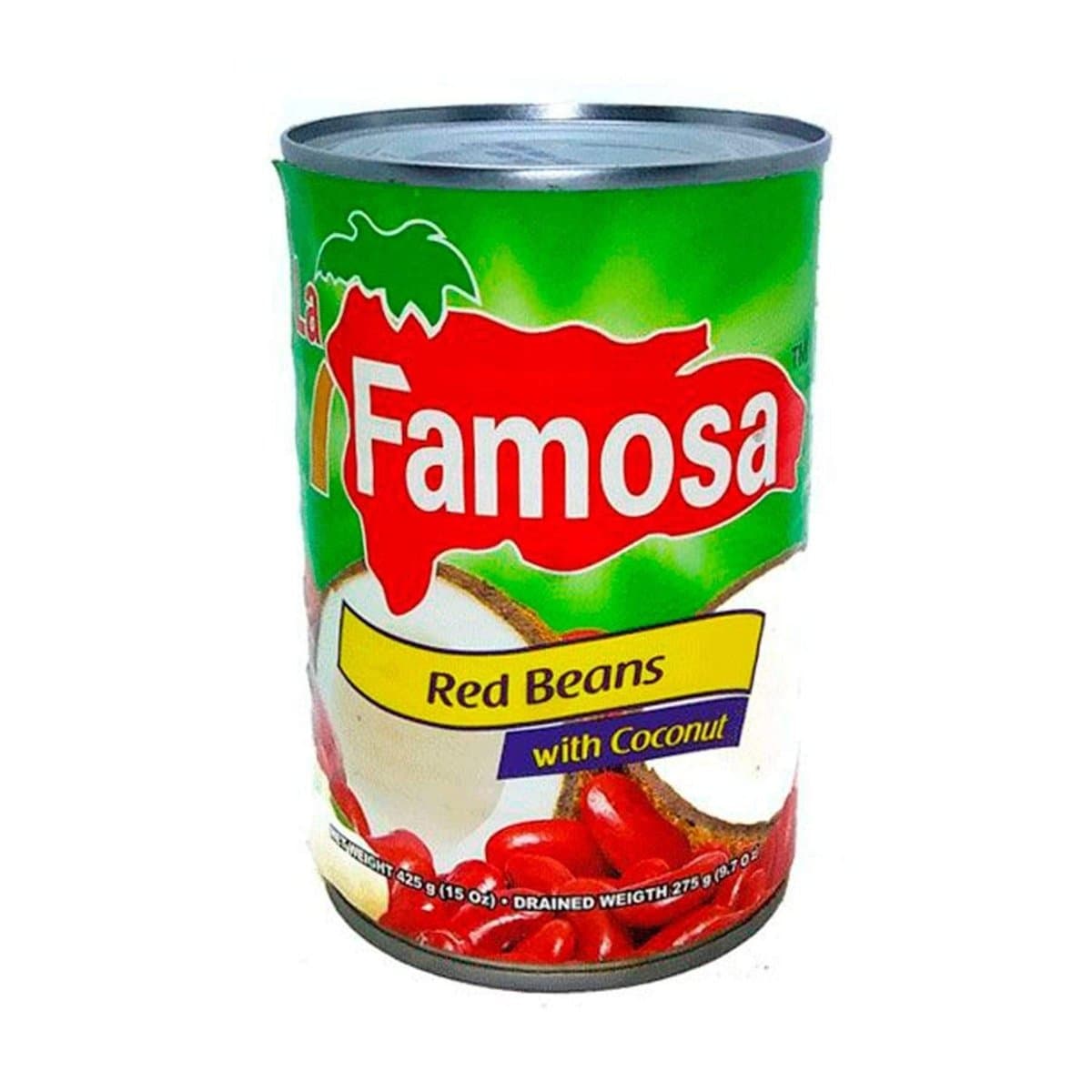 Habichuelas Roja Con Coco La Famosa 425 g Habichuelas Roja Con Coco La Famosa 425 g