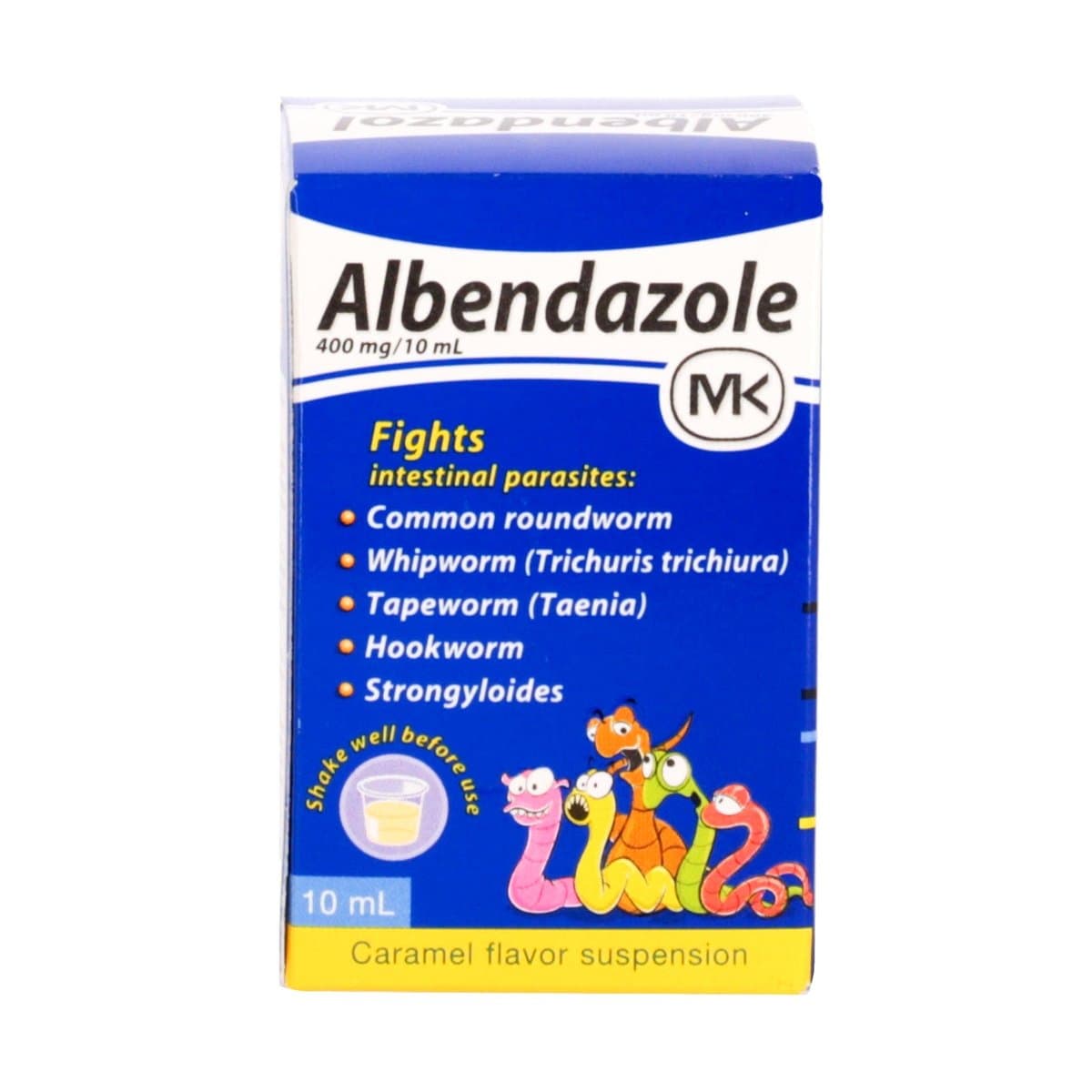 Jarabe Suspensión Albendazol MK 10ml Jarabe Suspensión Albendazol MK 10ml