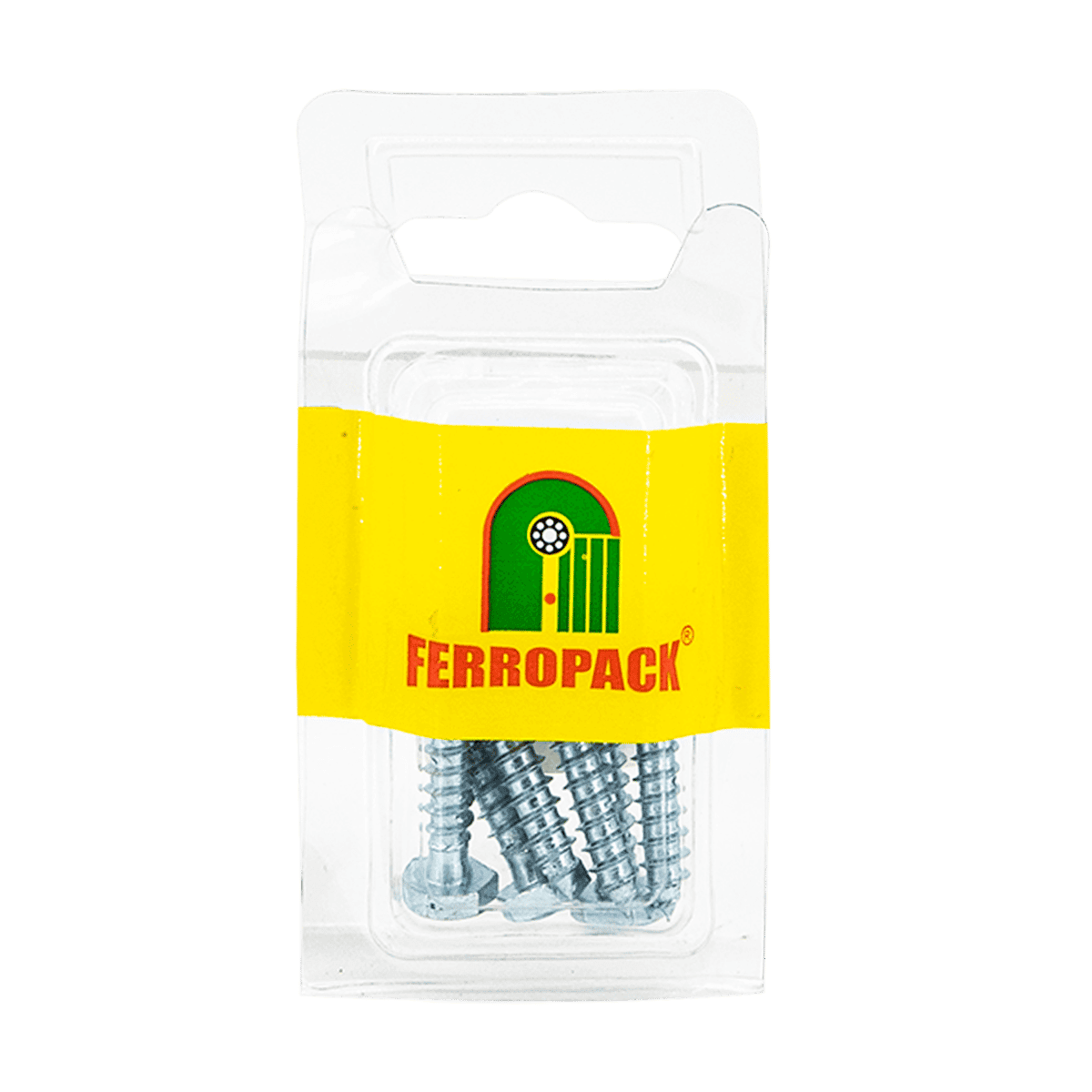 Tornillos Tirafondo Ferropack HEX.1/4X1.1/2 BL.6/1 Tornillos Tirafondo Ferropack HEX.1/4X1.1/2 BL.6/1