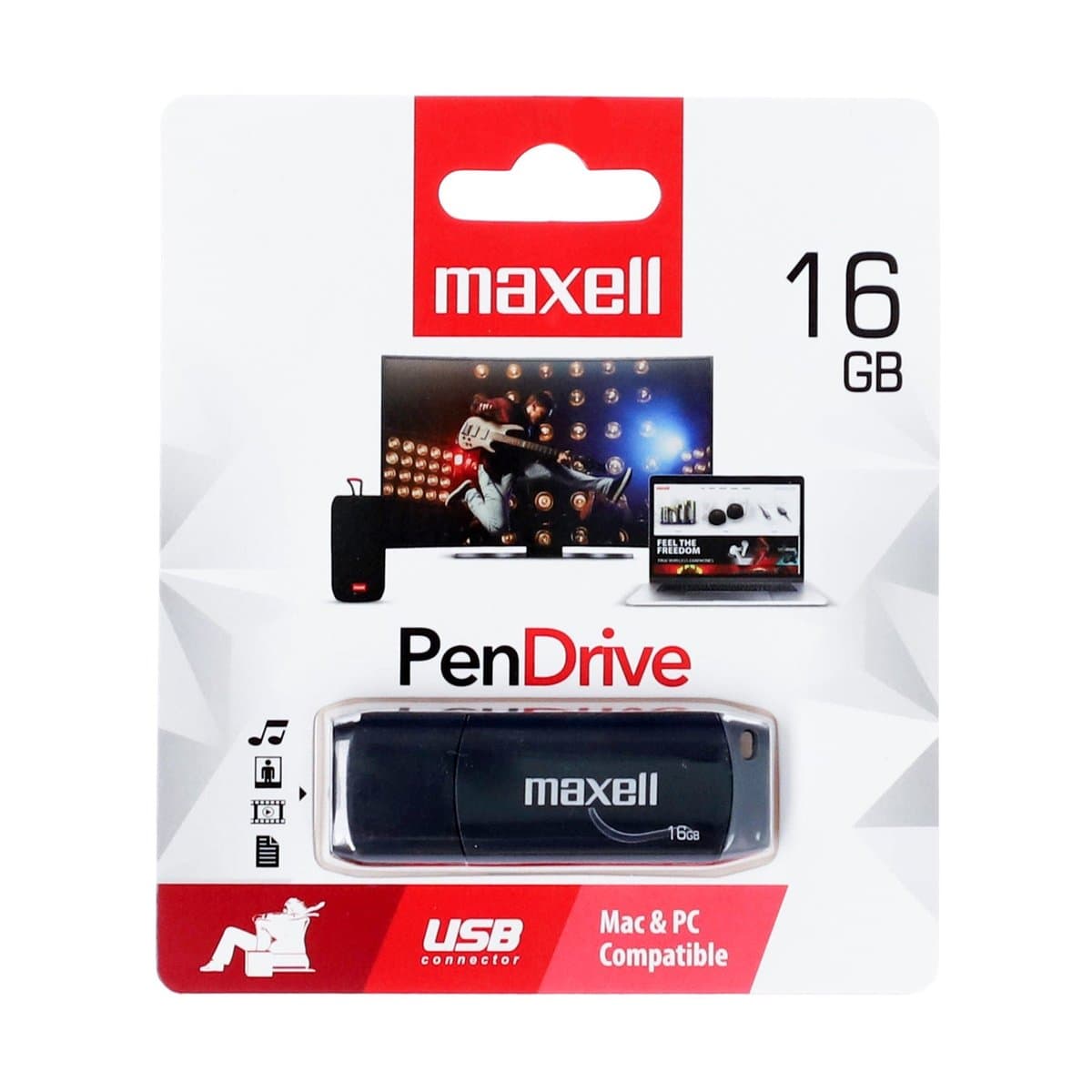 Memoria USB Maxell M346230 16GB Memoria USB Maxell M346230 16GB