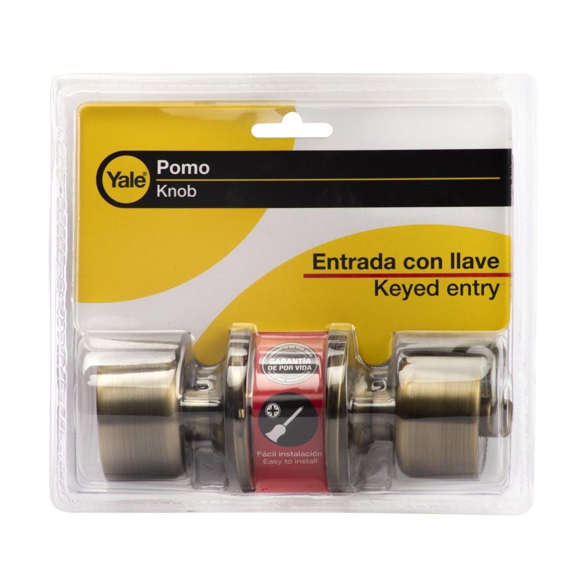 Pomo Yale Entrada con Llave Pomo Yale Entrada con Llave