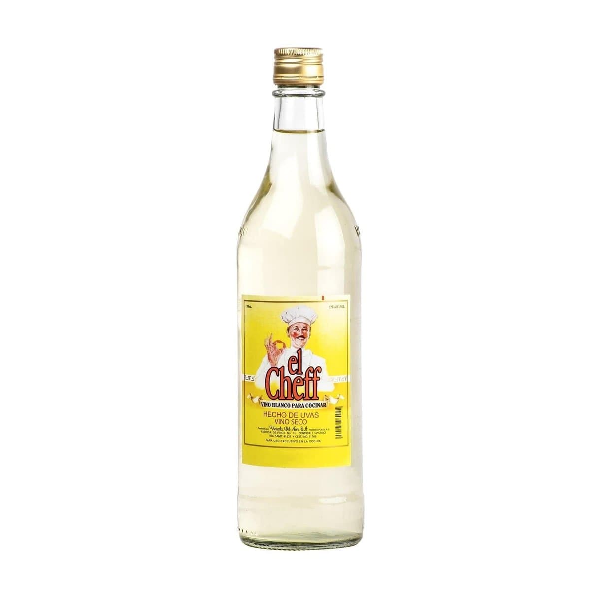 Vino Blanco para Cocinar El Cheff 700ml Vino Blanco para Cocinar El Cheff 700ml