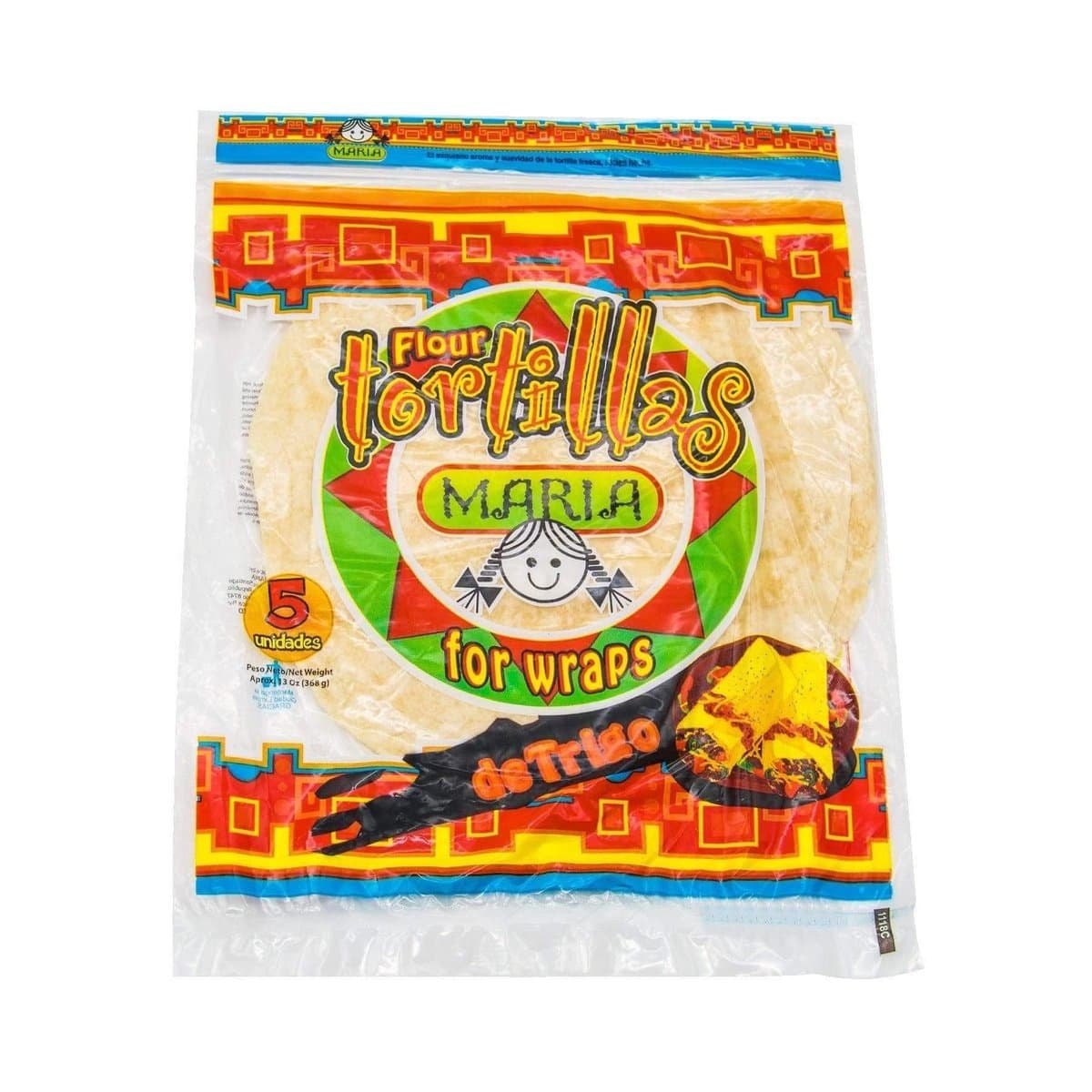 Tortillas De Harina María 5 uds Tortillas De Harina María 5 uds