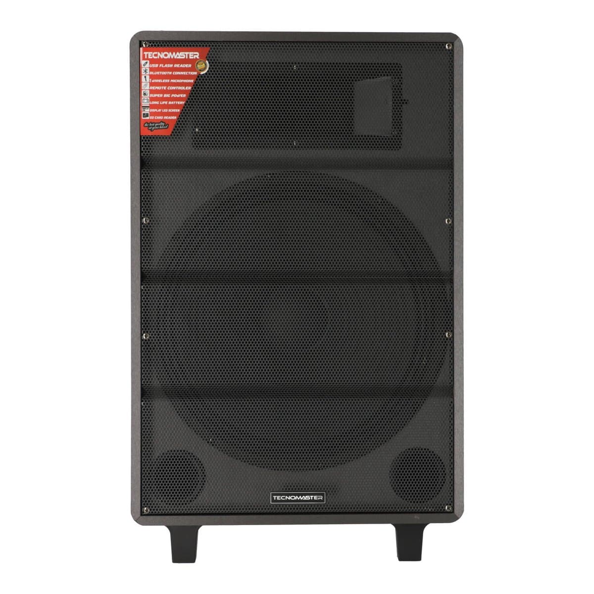 Bocina Portátil Tecnomaster M/WS-J15A Bluetooth USB Bocina Portátil Tecnomaster M/WS-J15A Bluetooth USB