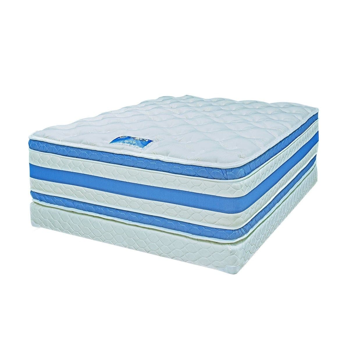 Juego de Colchón SertaPedic Sterling Pillow Top King Juego de Colchón SertaPedic Sterling Pillow Top King