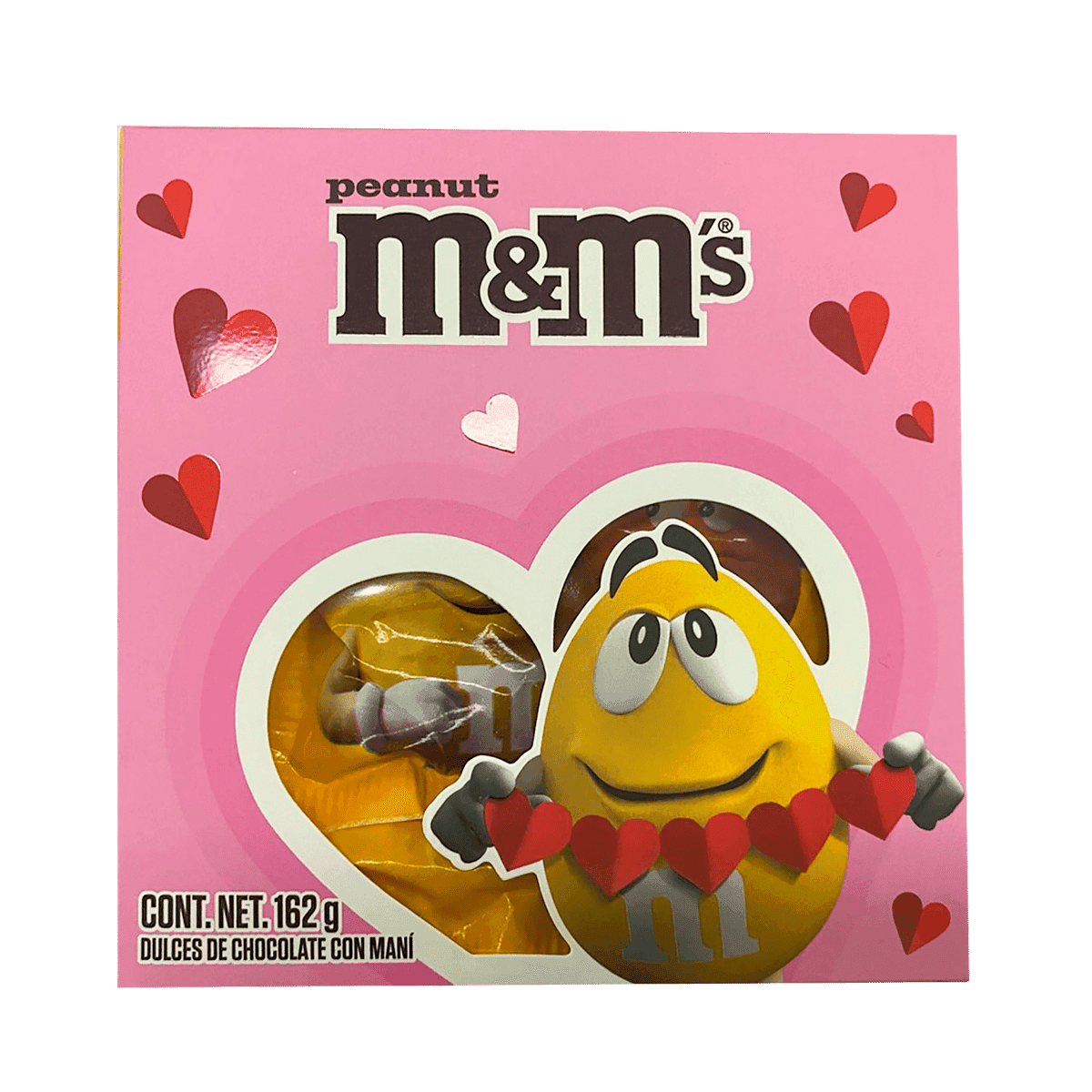 Chocolates con Maní m&m Valentine Box 162g Chocolates con Maní m&m Valentine Box 162g