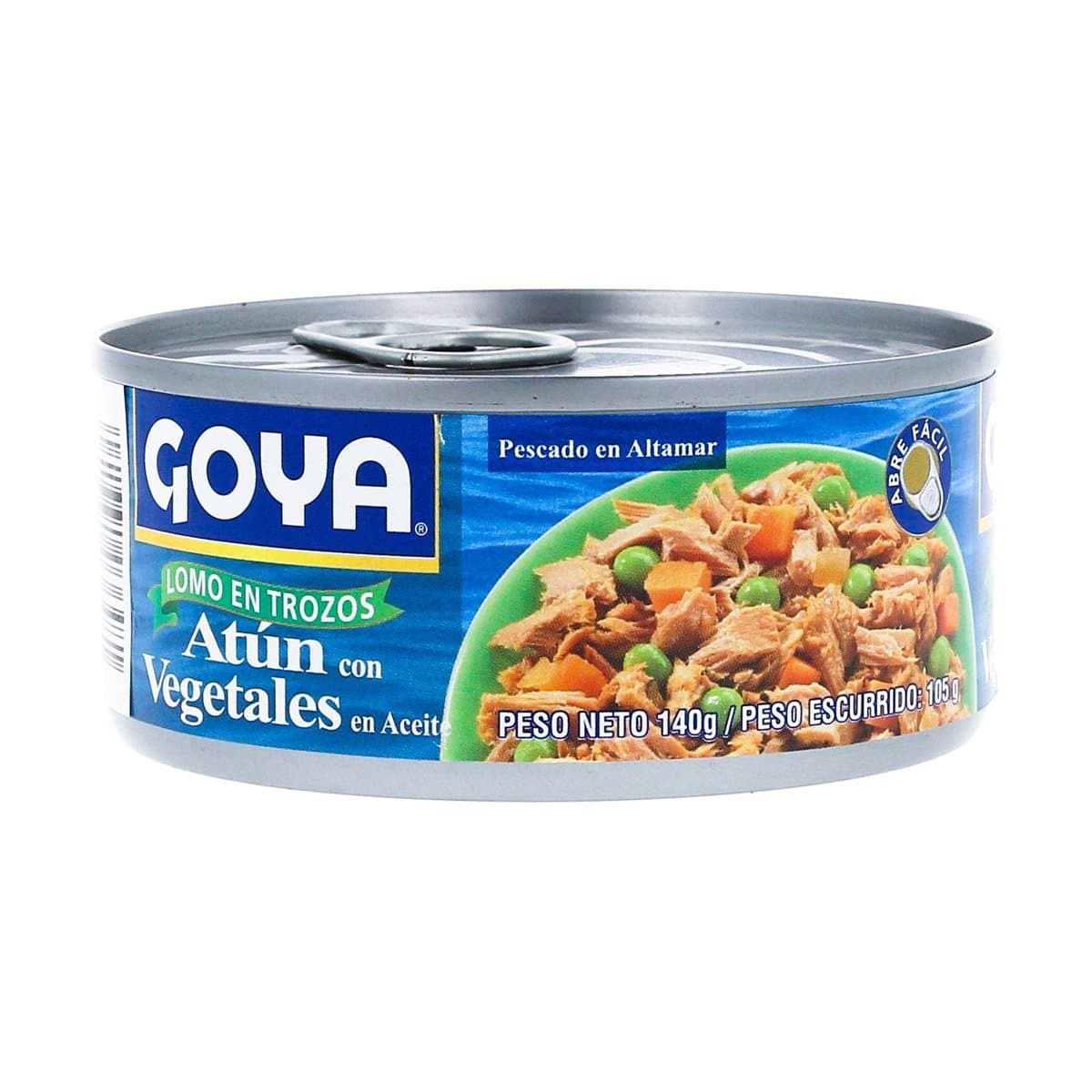 Atún Con Vegetales Goya En Aceite 140g Atún Con Vegetales Goya En Aceite 140g