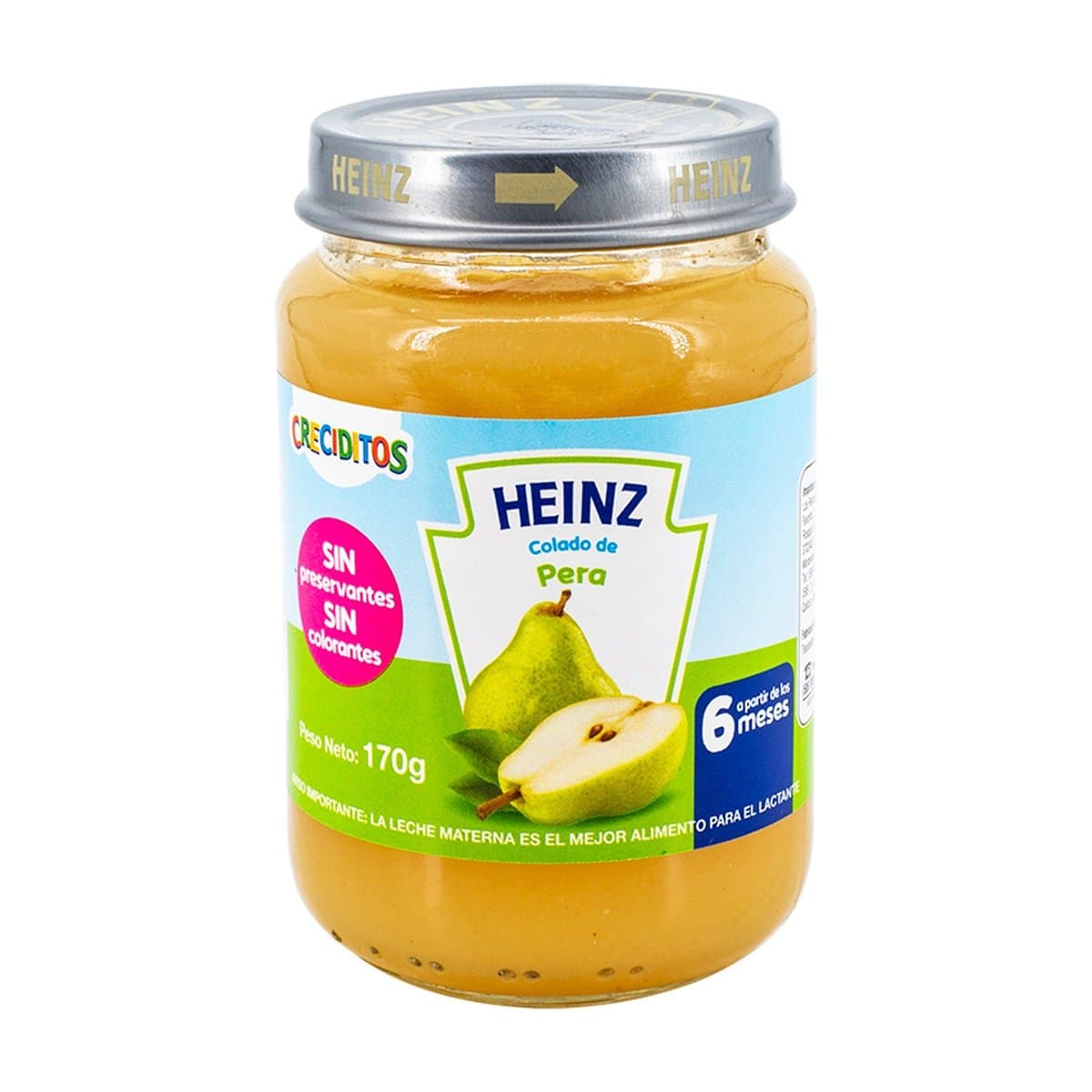 Compota Colado De Pera Creciditos Heinz 170 g Compota Colado De Pera Creciditos Heinz 170 g