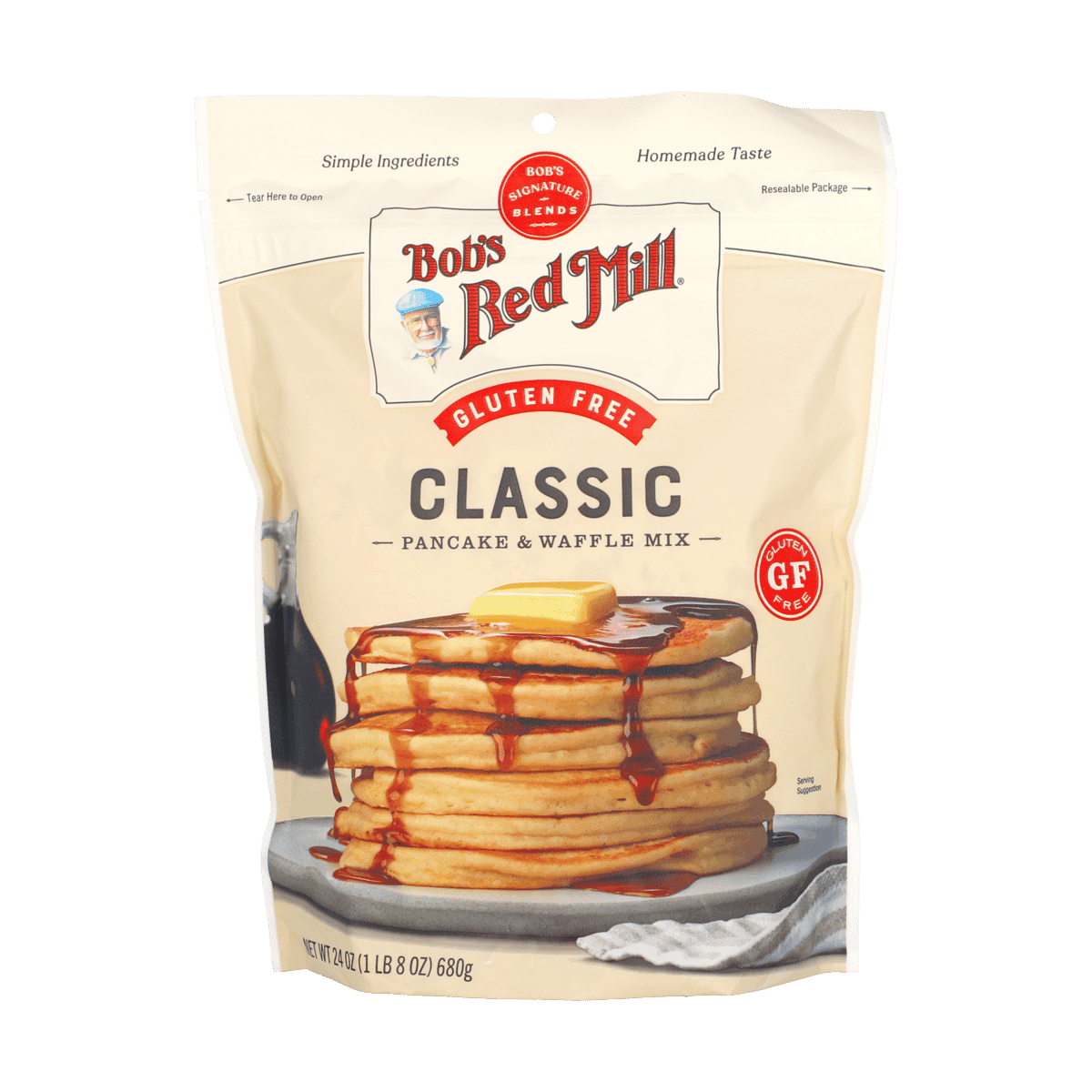 Mezcla Clásica Para Pancakes & Waffles Bob‘s & Red Mill 1 LB Mezcla Clásica Para Pancakes & Waffles Bob‘s & Red Mill 1 LB