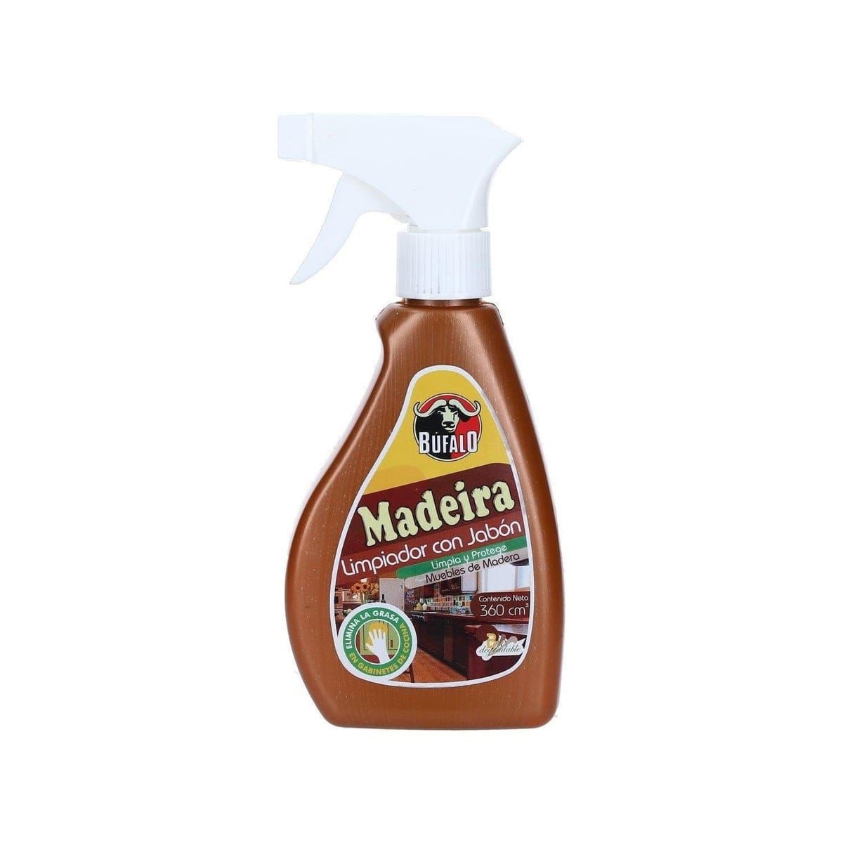 Limpiador Con jabón Búfalo De Madera 360 cm³ Limpiador Con jabón Búfalo De Madera 360 cm³
