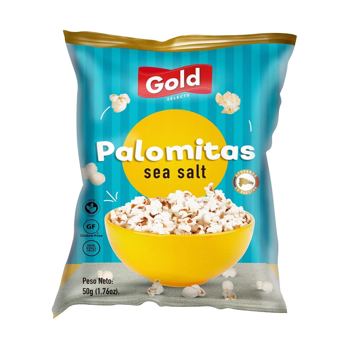 Palomitas de Maíz Gold Selects Sal Marina 50 Gramos Palomitas de Maíz Gold Selects Sal Marina 50 Gramos