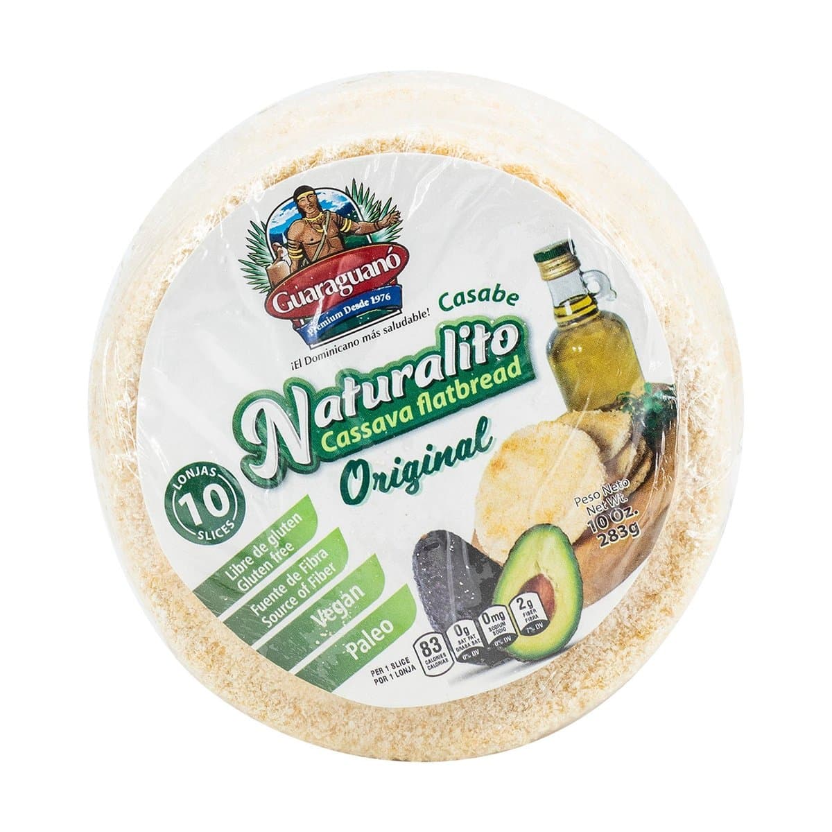 Casabe Naturalito Original 283 g Casabe Naturalito Original 283 g