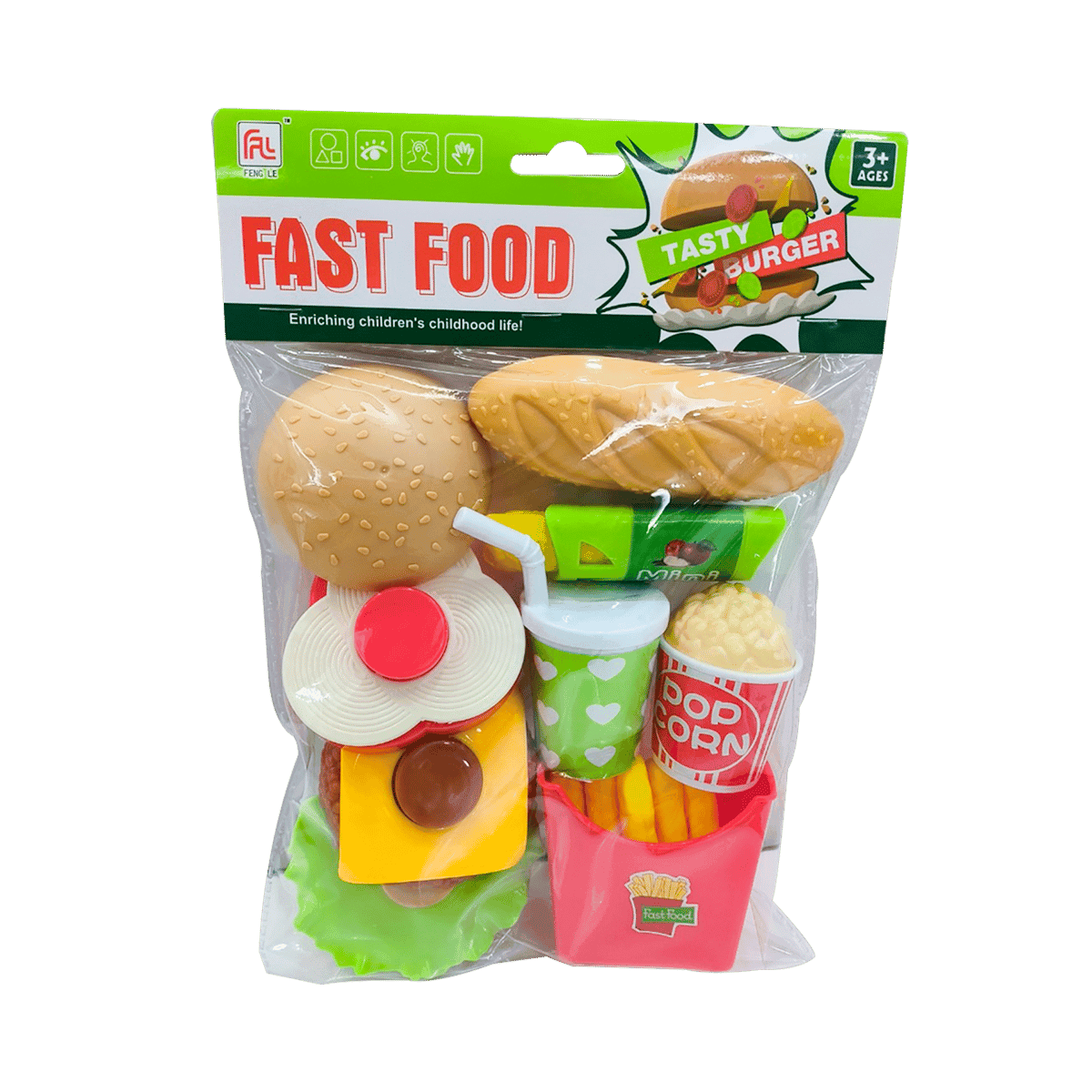 Set De Cocina Comida Rápida +3 Años Set De Cocina Comida Rápida +3 Años