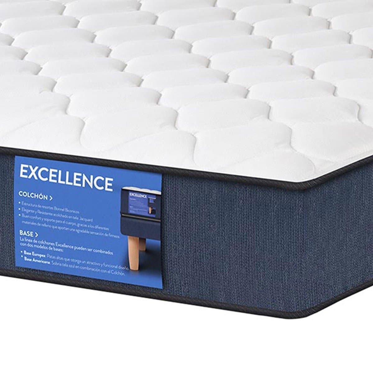 Juego de Colchón Excellence Pillow Top Full 54" Juego de Colchón Excellence Pillow Top Full 54"
