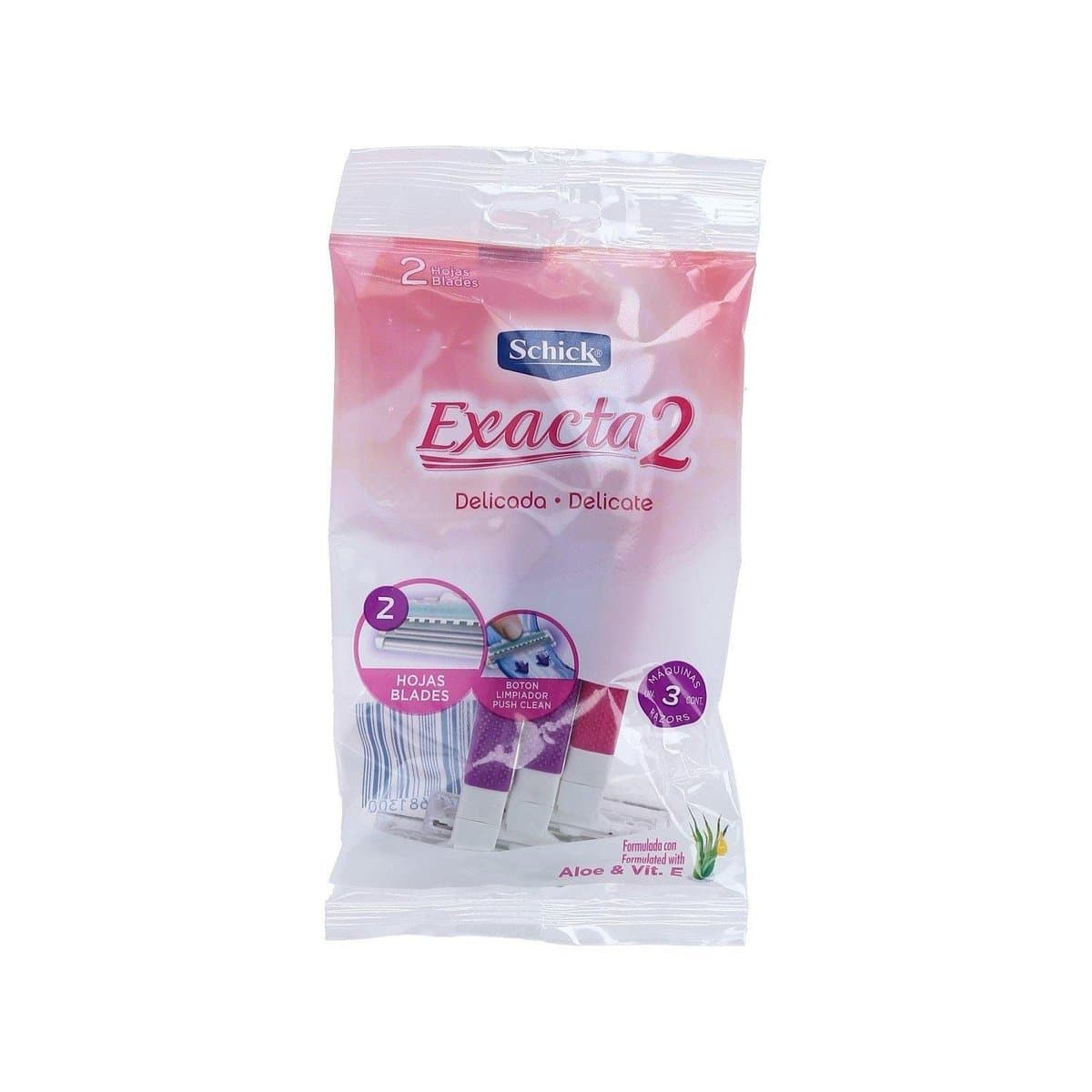 Rasuradora Schick Exacta 2 Piel Delicada Rasuradora Schick Exacta 2 Piel Delicada