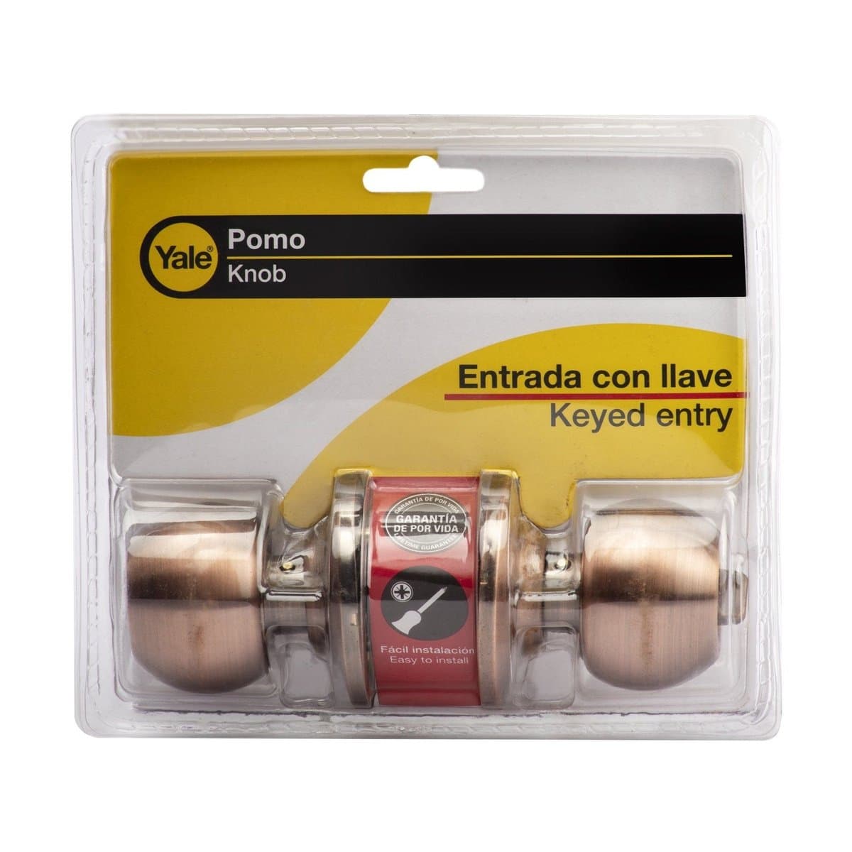 Pomo Yale Entrada con Llave Pomo Yale Entrada con Llave