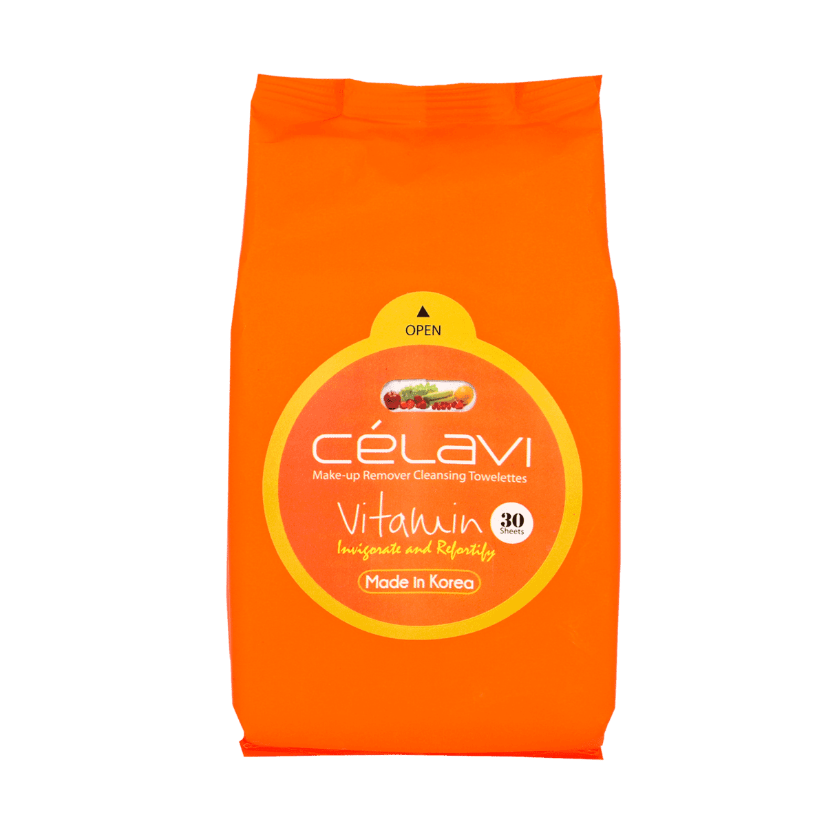 Toallitas Limpiadoras Desmaquillantes Celavi Vitamina M/T007VITAMIN 30 Unidades Toallitas Limpiadoras Desmaquillantes Celavi Vitamina M/T007VITAMIN 30 Unidades