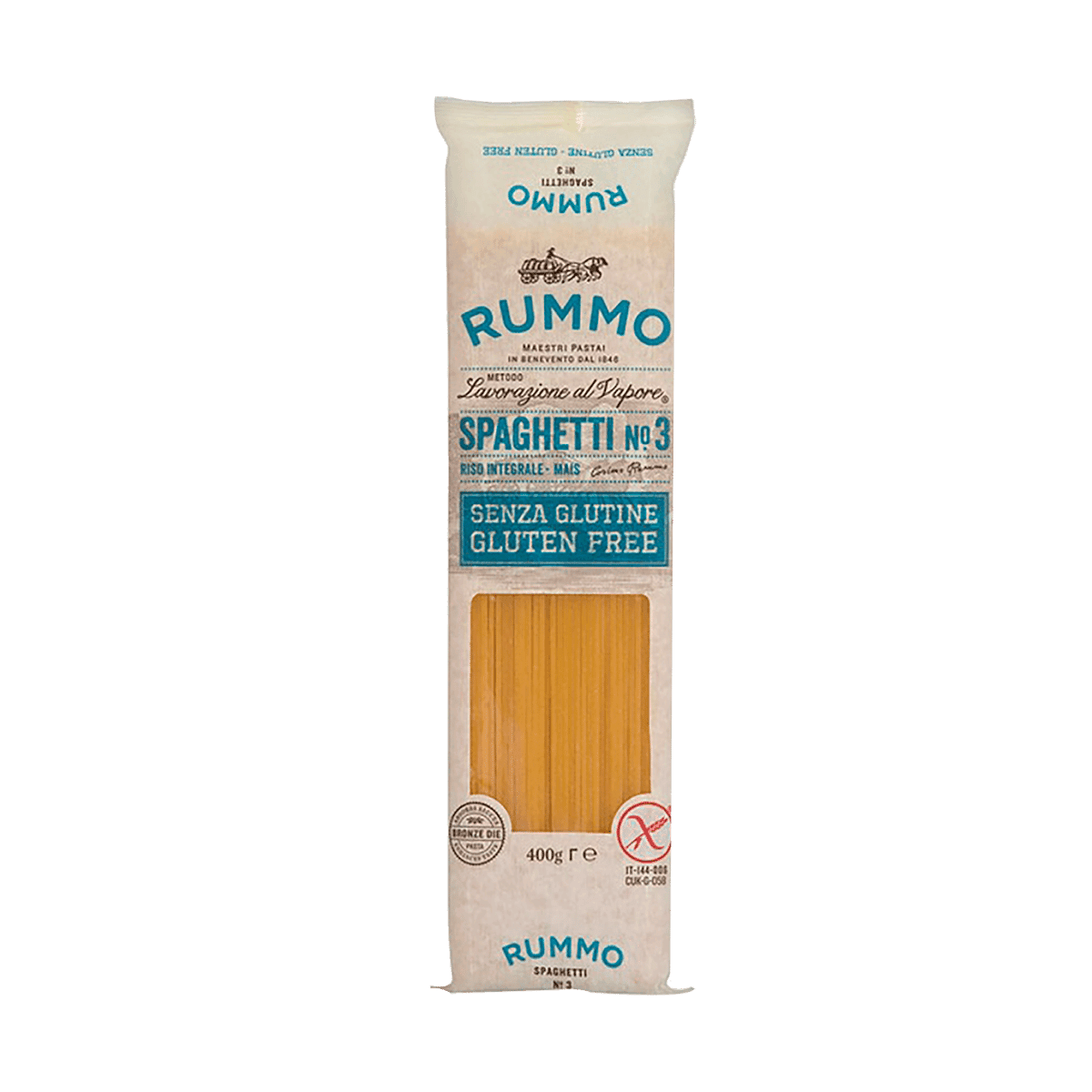 Spaghetti Rummo N.3 Gluten Free 400g Spaghetti Rummo N.3 Gluten Free 400g