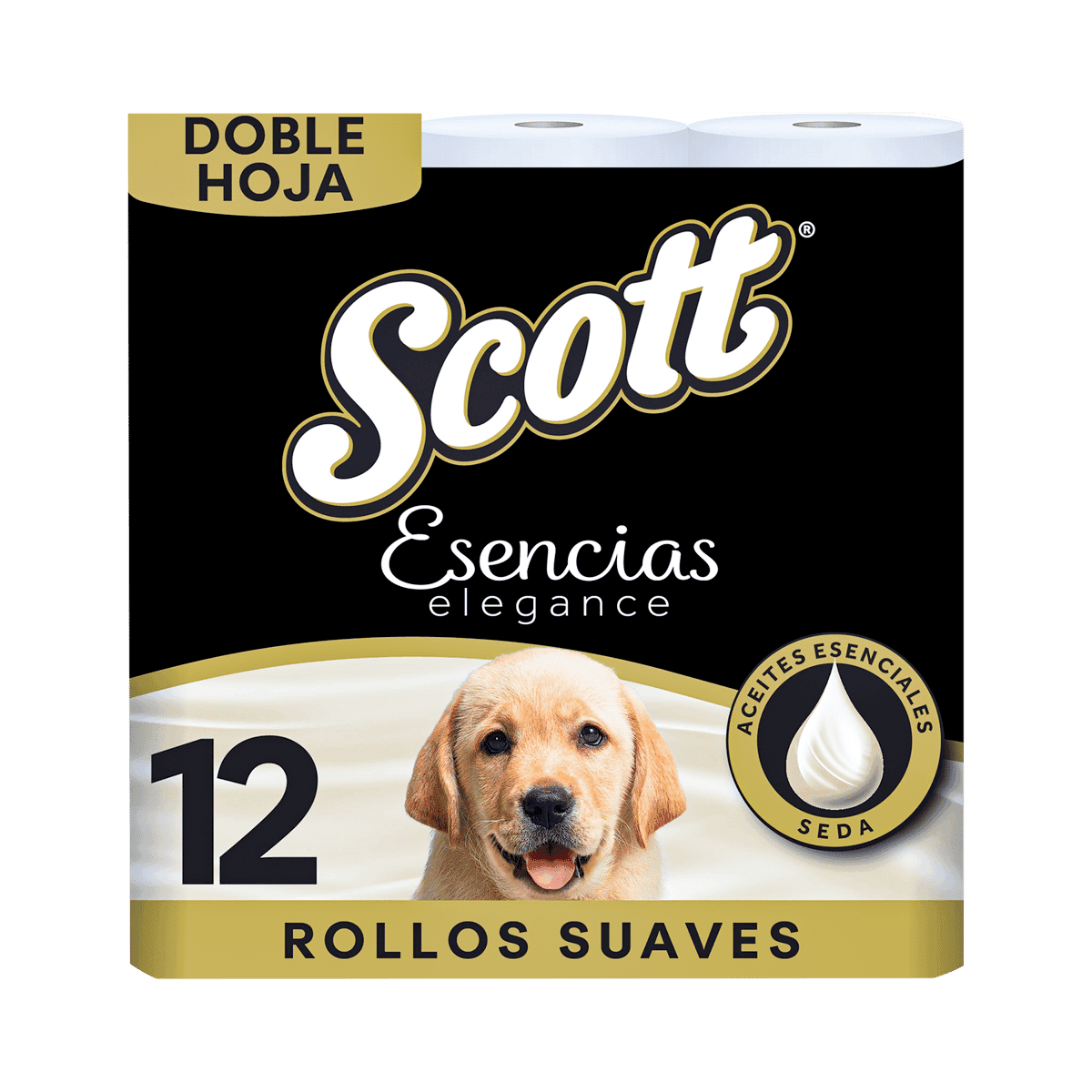 Papel Higiénico Scott Esencias Doble Hoja 12 Rollos Papel Higiénico Scott Esencias Doble Hoja 12 Rollos