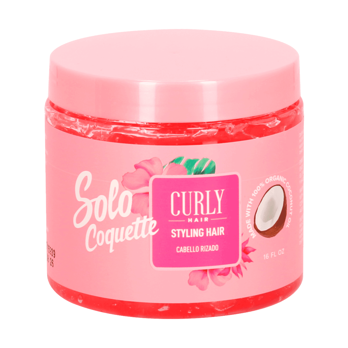 Gelatina para Cabello Rizado Solo Coquette 16 Oz Gelatina para Cabello Rizado Solo Coquette 16 Oz