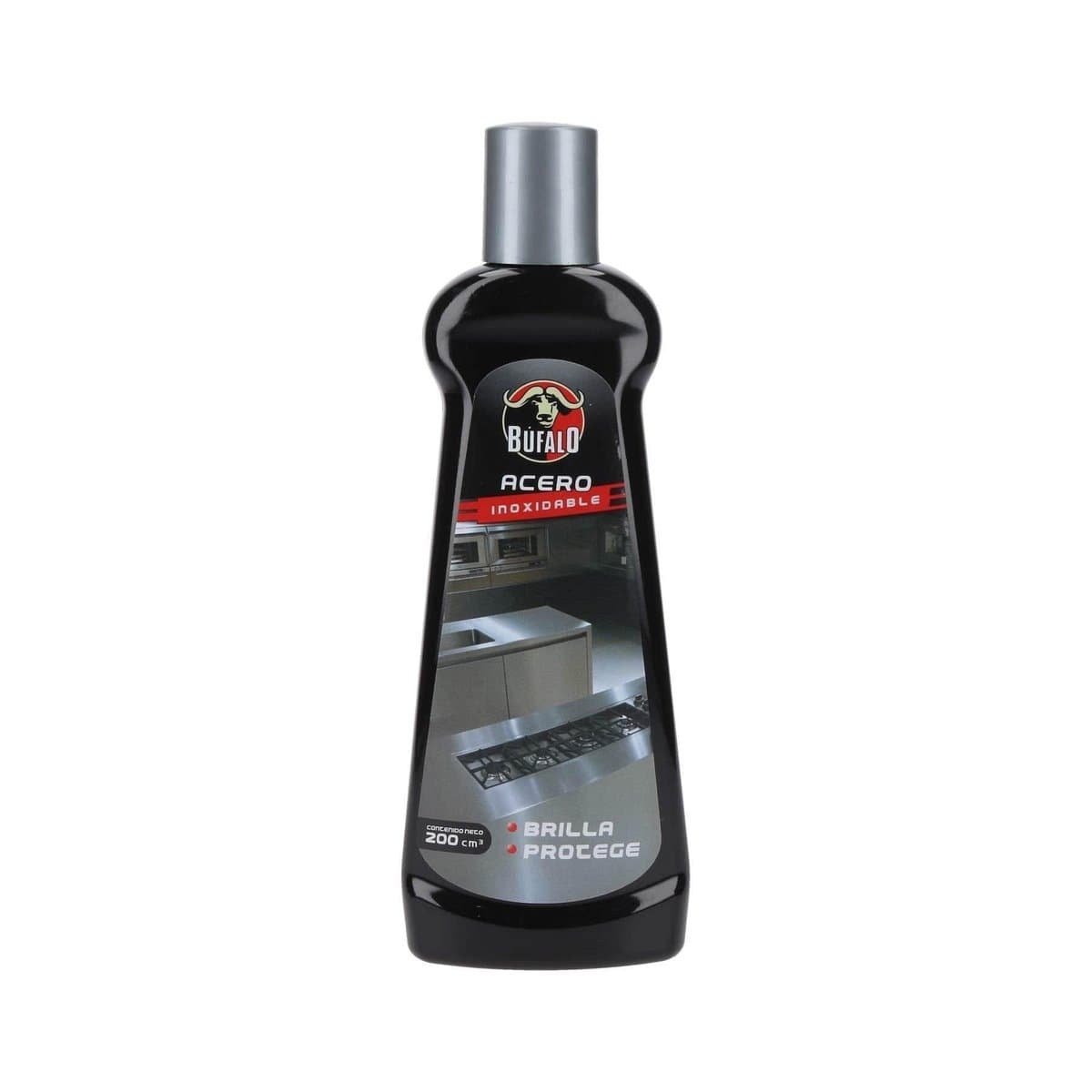 Crema Limpiadora Búfalo De Acero Inoxidable 200 cm3 Crema Limpiadora Búfalo De Acero Inoxidable 200 cm3
