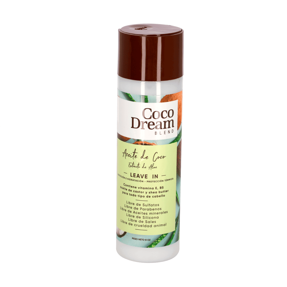 Leave-in Hidratante CocoDream Blend Con Aceite de Coco Y Extracto de Aloe 8 Oz Leave-in Hidratante CocoDream Blend Con Aceite de Coco Y Extracto de Aloe 8 Oz