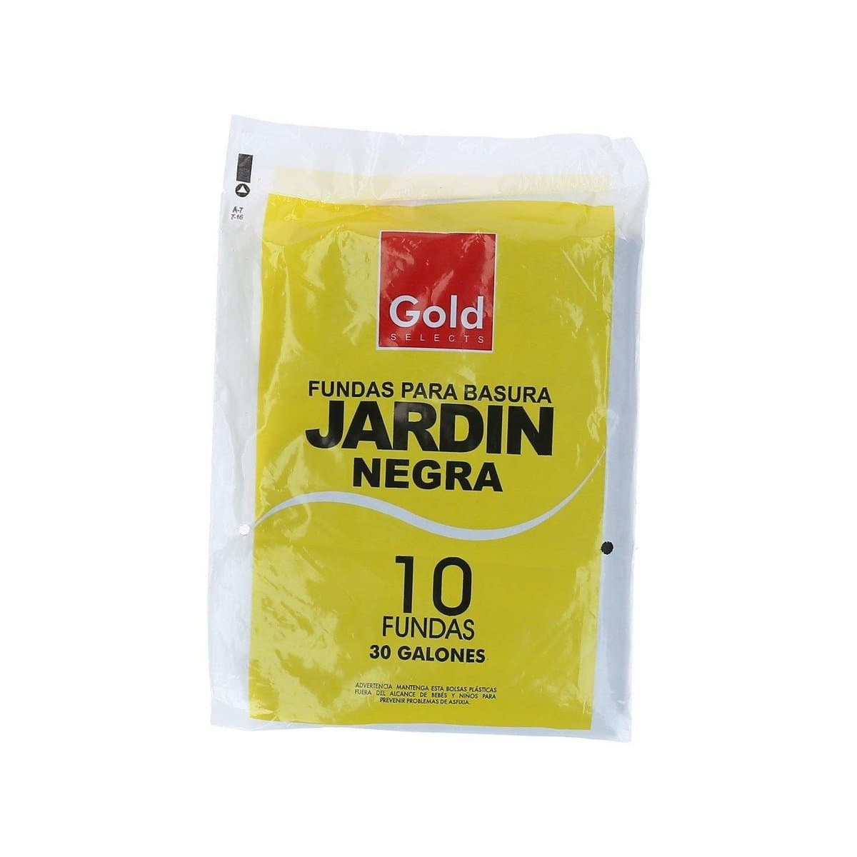 Bolsas Para Basura Gold Selects Jardín Negra 10 uds 30 Galones Bolsas Para Basura Gold Selects Jardín Negra 10 uds 30 Galones