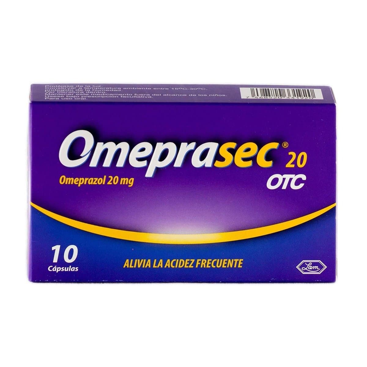 Antiácido Omeprasec 20mg Caja 10 Capsulas Antiácido Omeprasec 20mg Caja 10 Capsulas