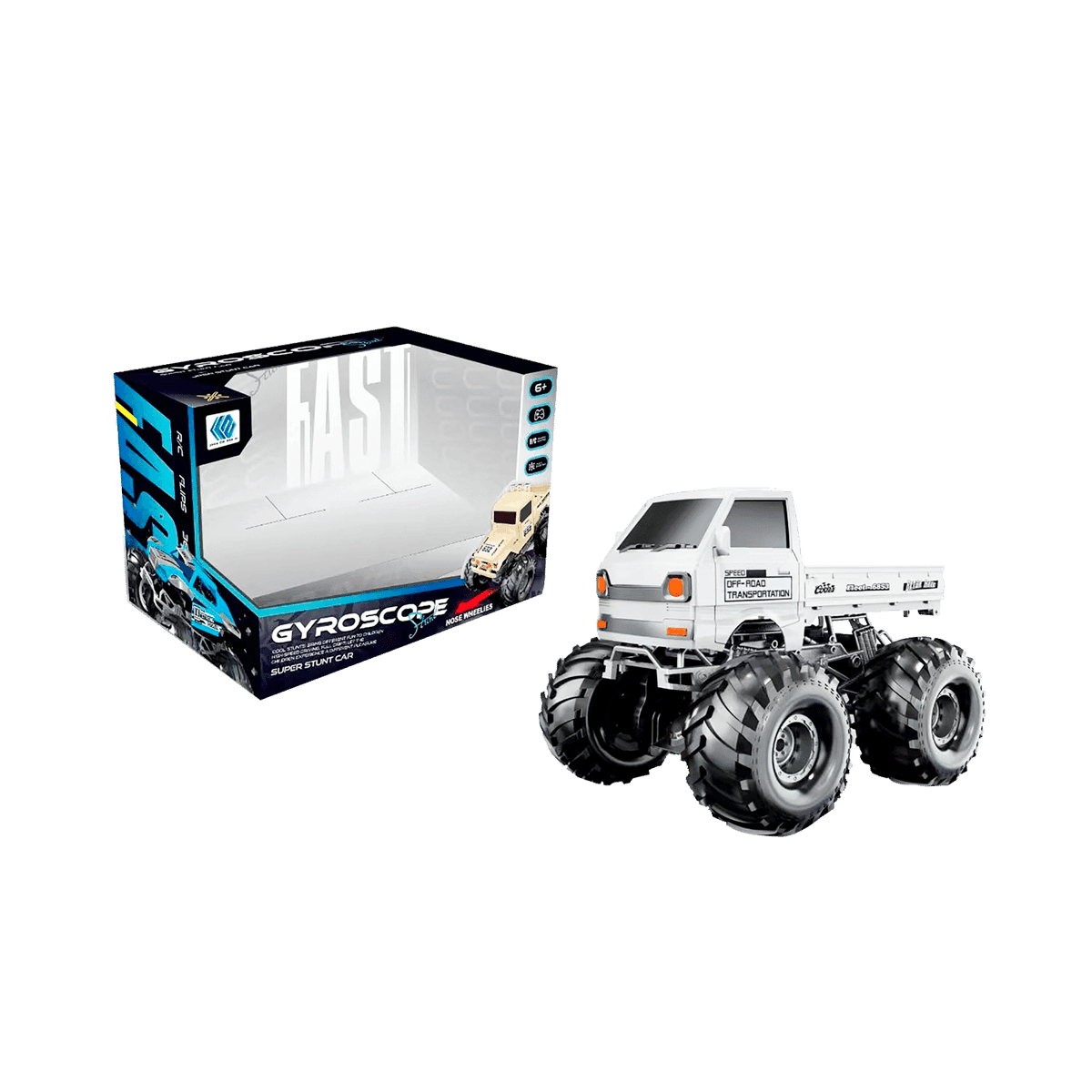 Camion Monster Gyroscope a Control Remoto R/T164 21cm Camion Monster Gyroscope a Control Remoto R/T164 21cm