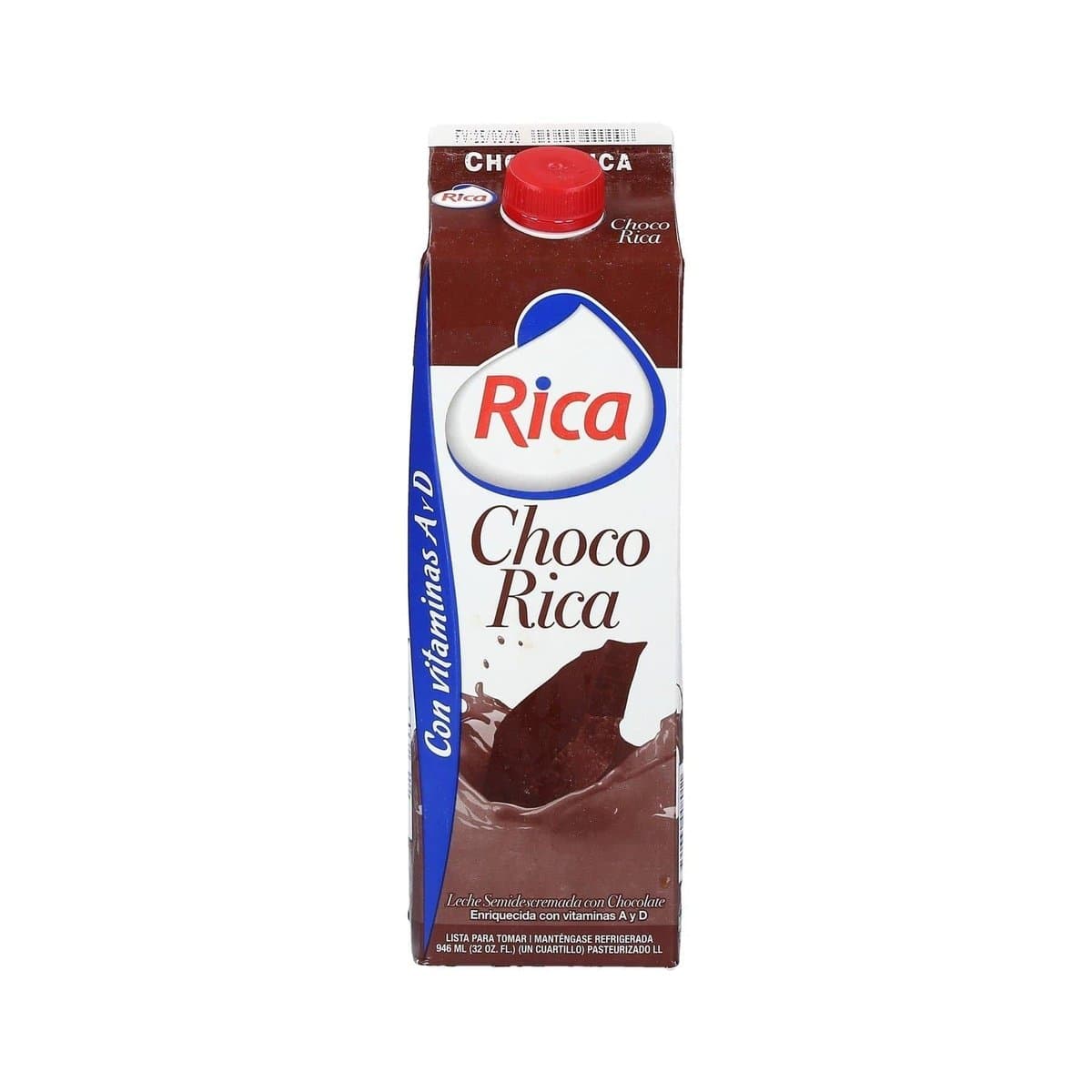 Leche Semidescremada Rica Sabor Chocolate 1 Lt Leche Semidescremada Rica Sabor Chocolate 1 Lt