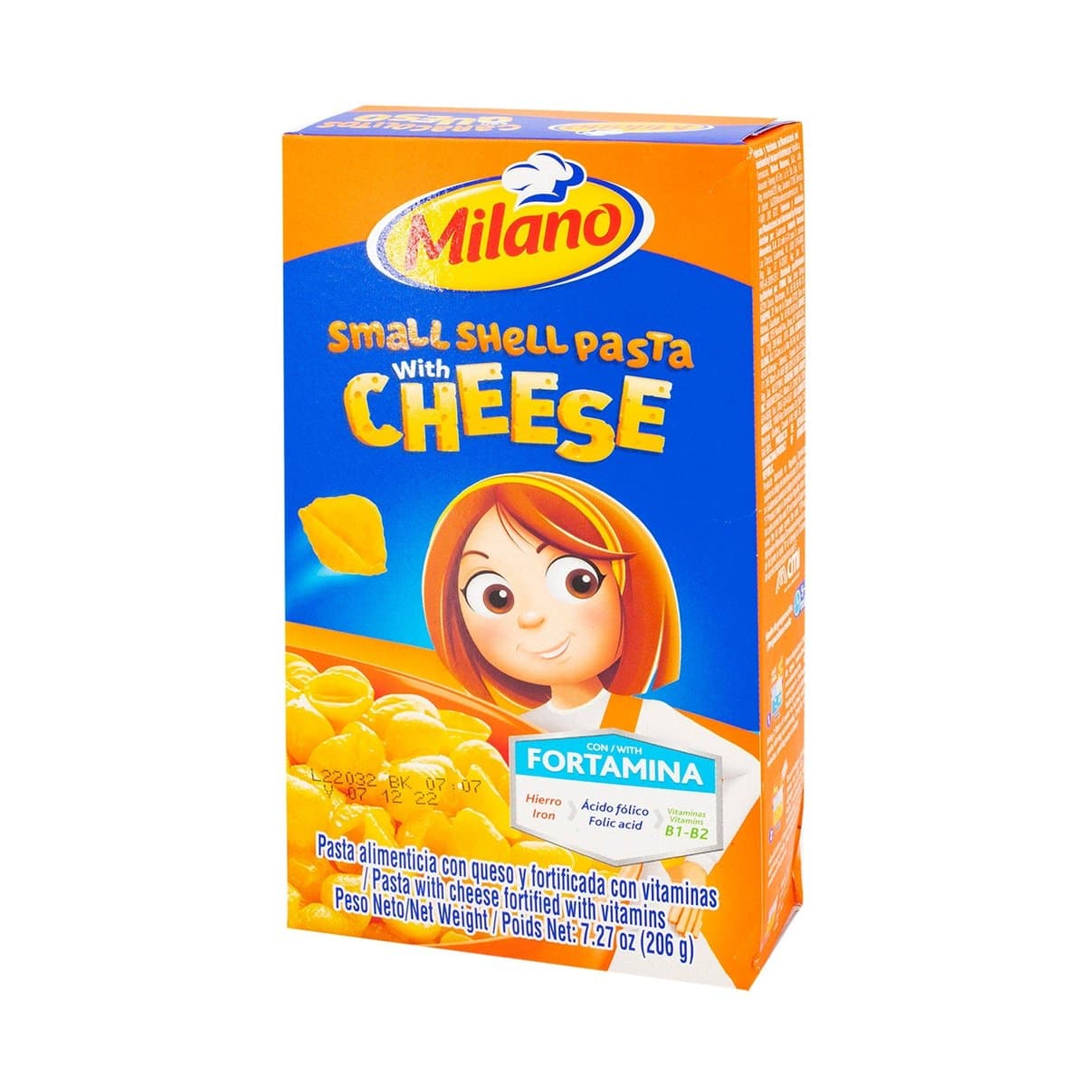 Pasta Milano Caracolitos Con Queso 206 g Pasta Milano Caracolitos Con Queso 206 g