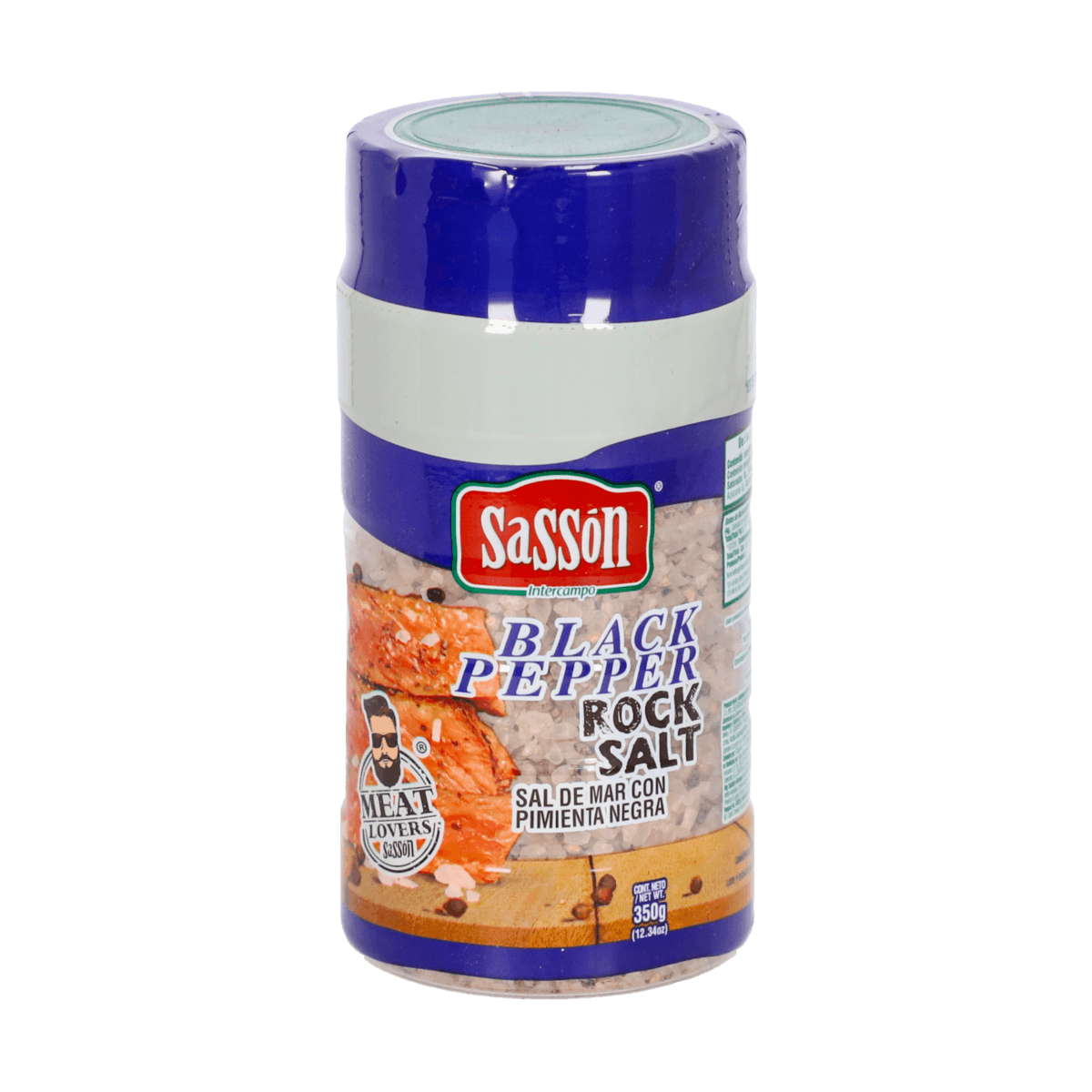 Sal de Mar Sasson Con Pimienta Negra 350gr Sal de Mar Sasson Con Pimienta Negra 350gr