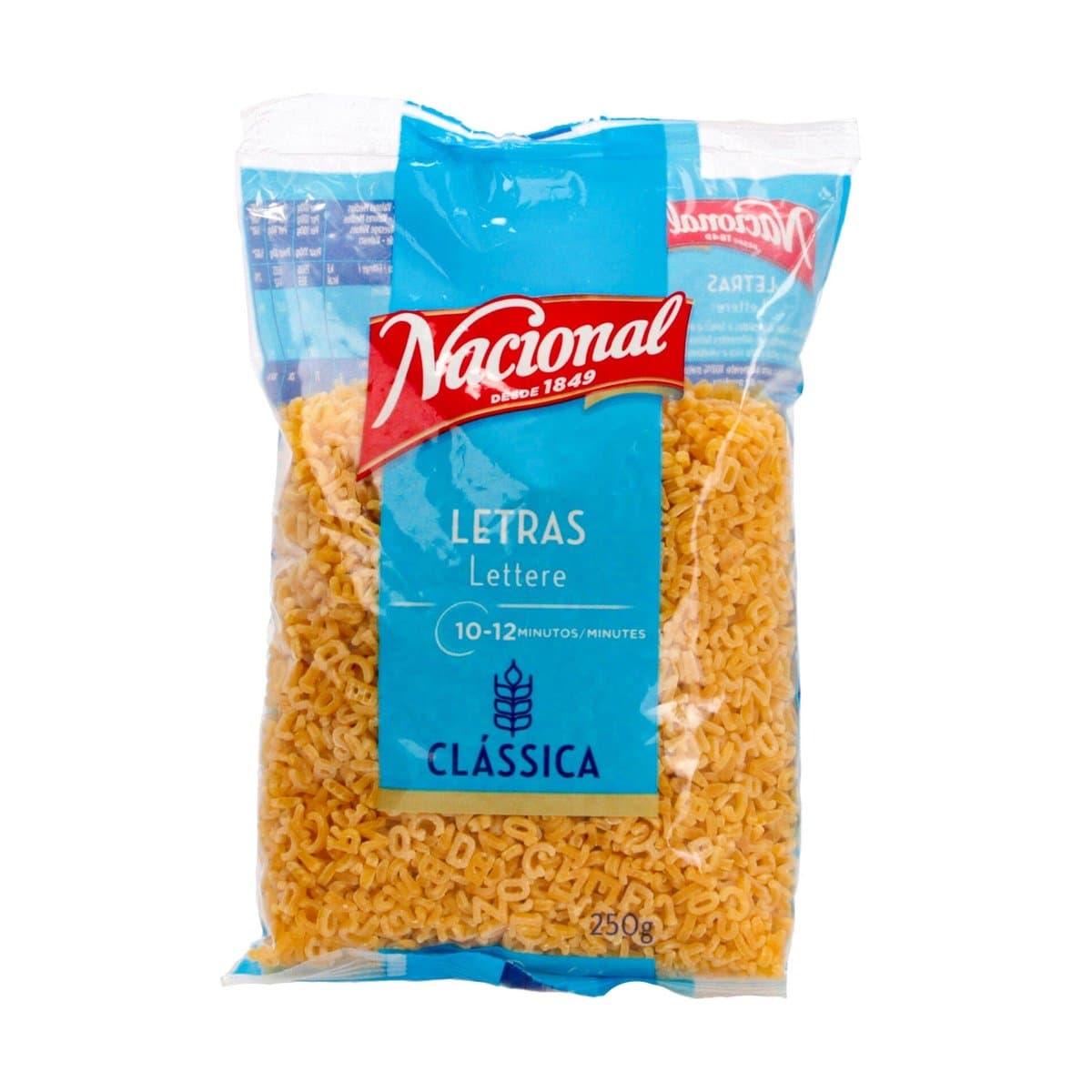 Fideos De Letras Nacional 250gr Fideos De Letras Nacional 250gr