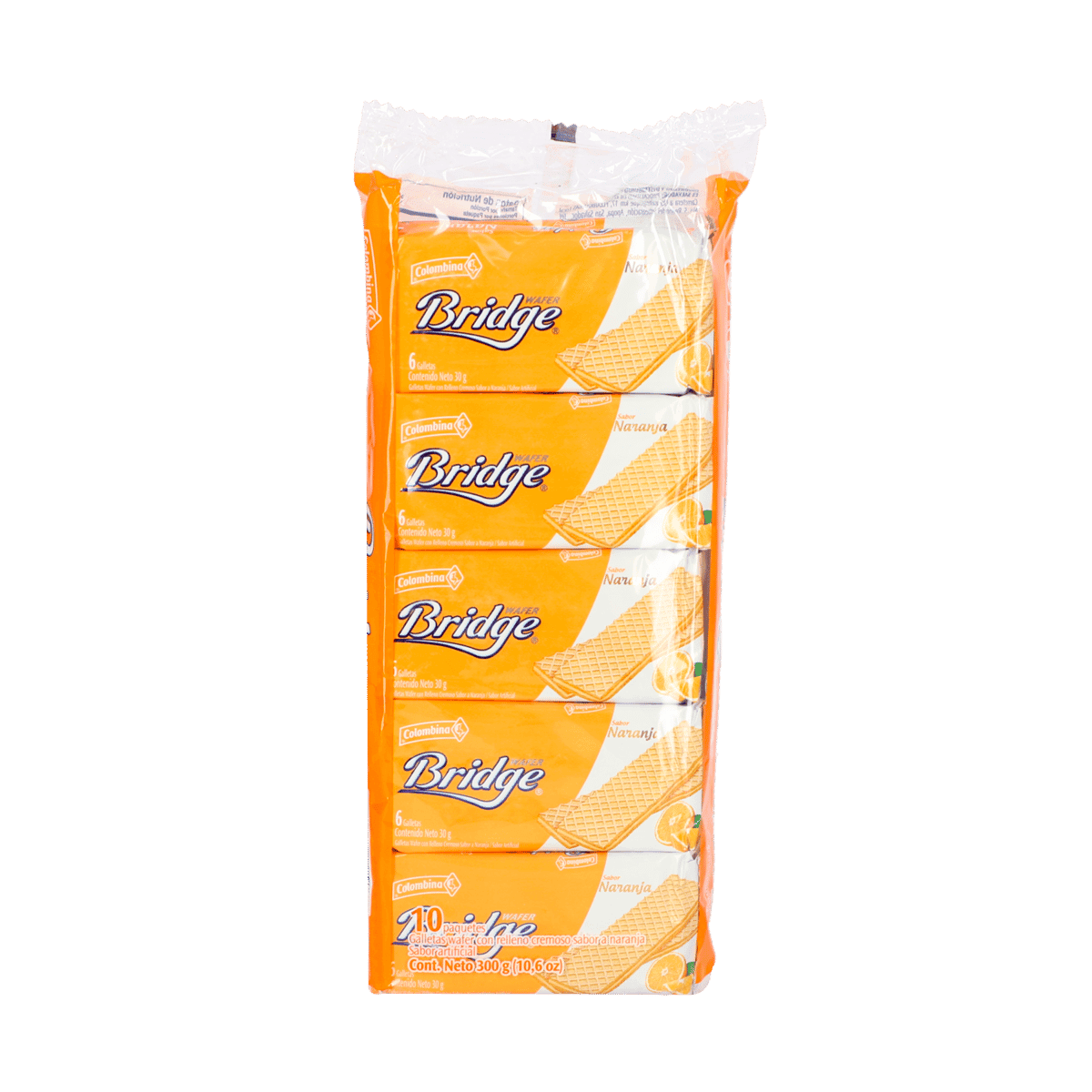 Galletas Wafer Bridge Colombina Sabor Vainilla 10 unidad Galletas Wafer Bridge Colombina Sabor Vainilla 10 unidad