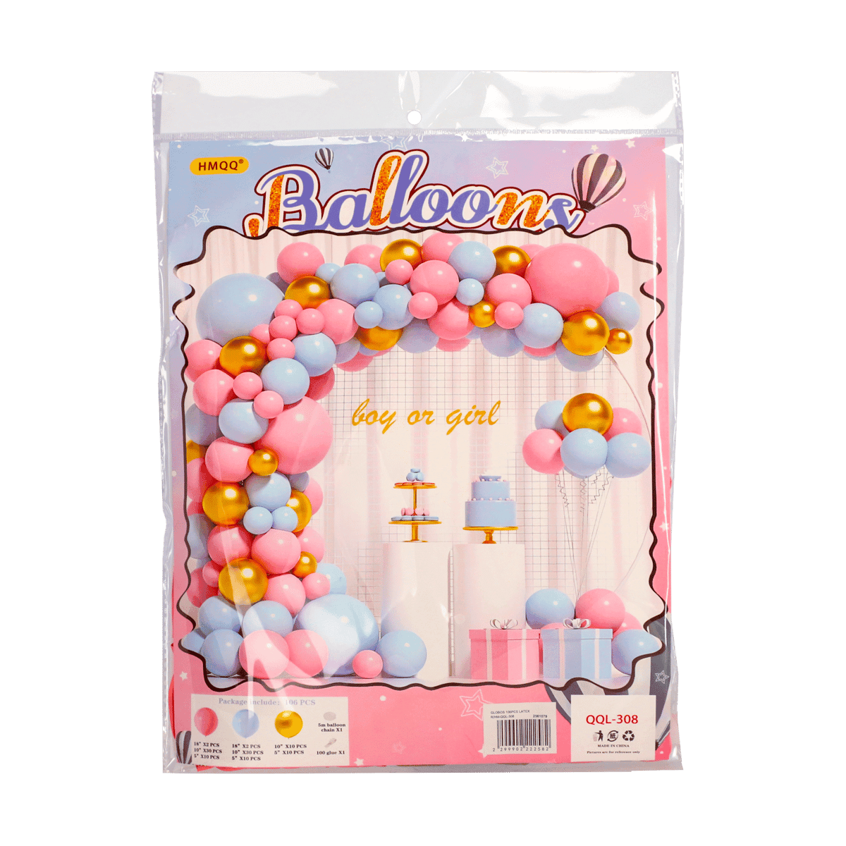Globos Balloons Latex M/HMQQL308 106 Piezas Globos Balloons Latex M/HMQQL308 106 Piezas