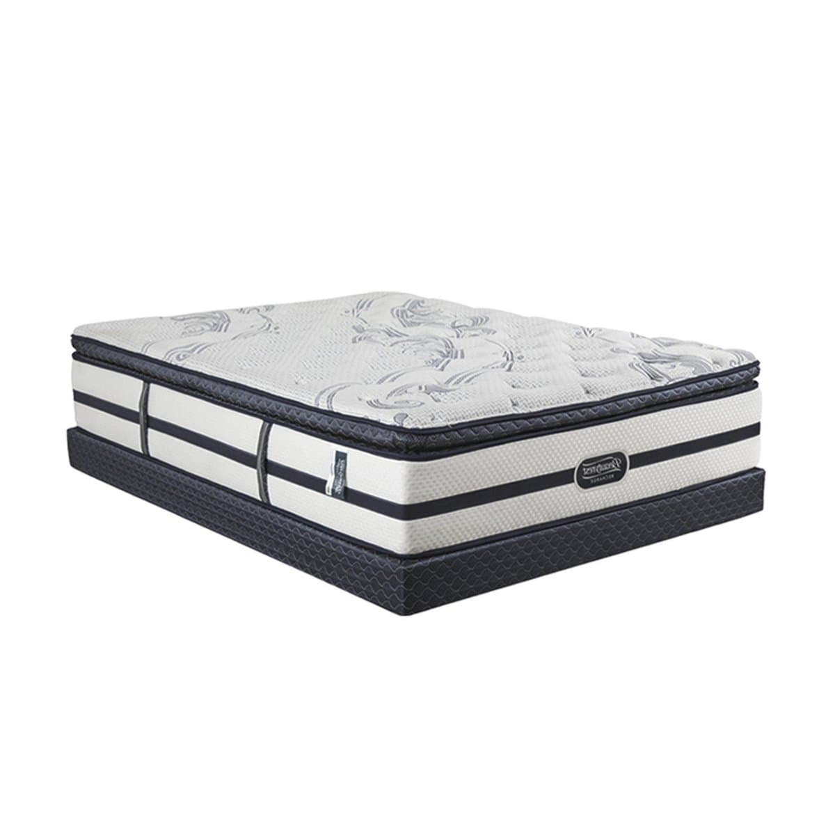 Juego de Colchón Simmons Beauty Sleep Recharge California Pillow Top 60x74 Juego de Colchón Simmons Beauty Sleep Recharge California Pillow Top 60x74