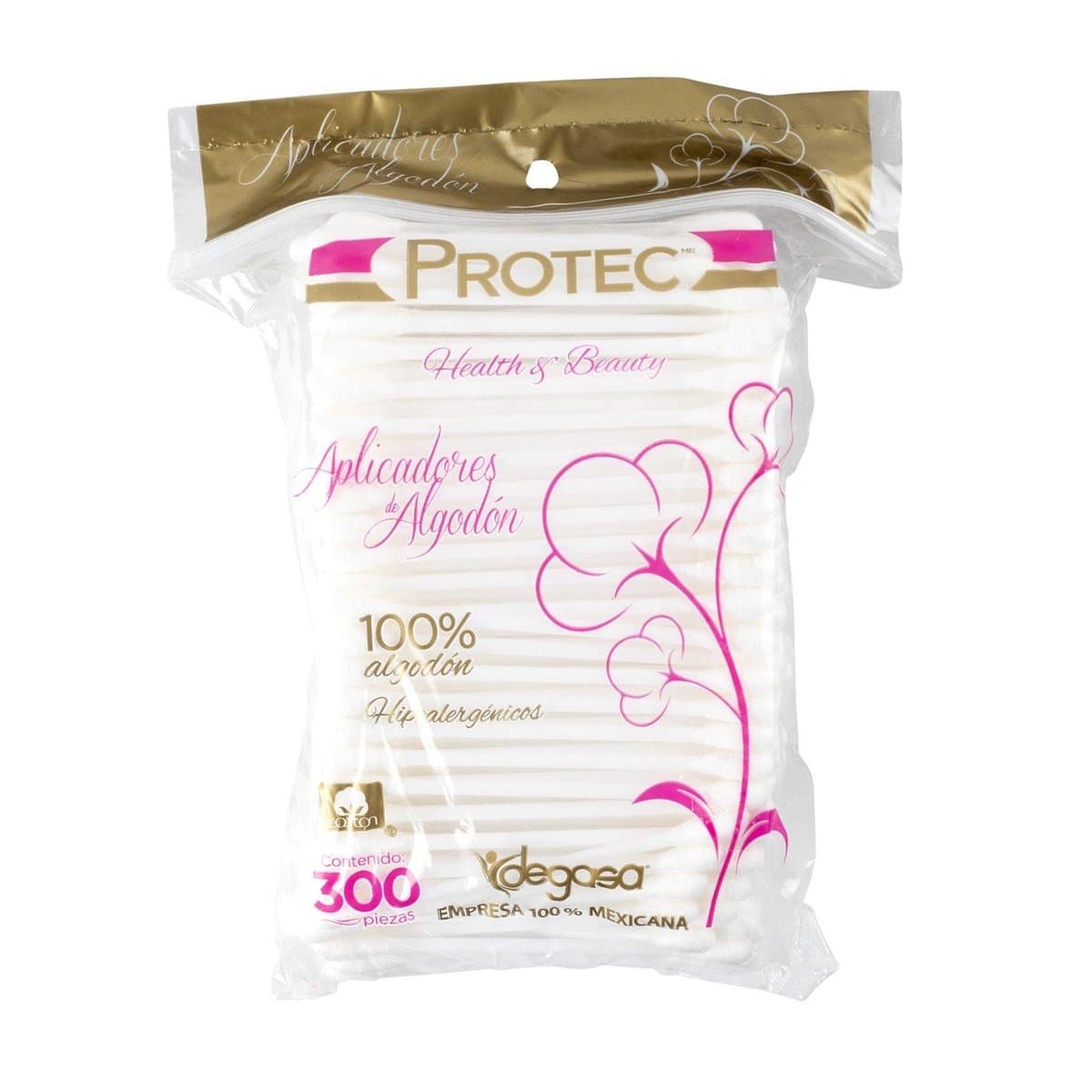 Aplicadores de Algodón Protec 300 uds Aplicadores de Algodón Protec 300 uds