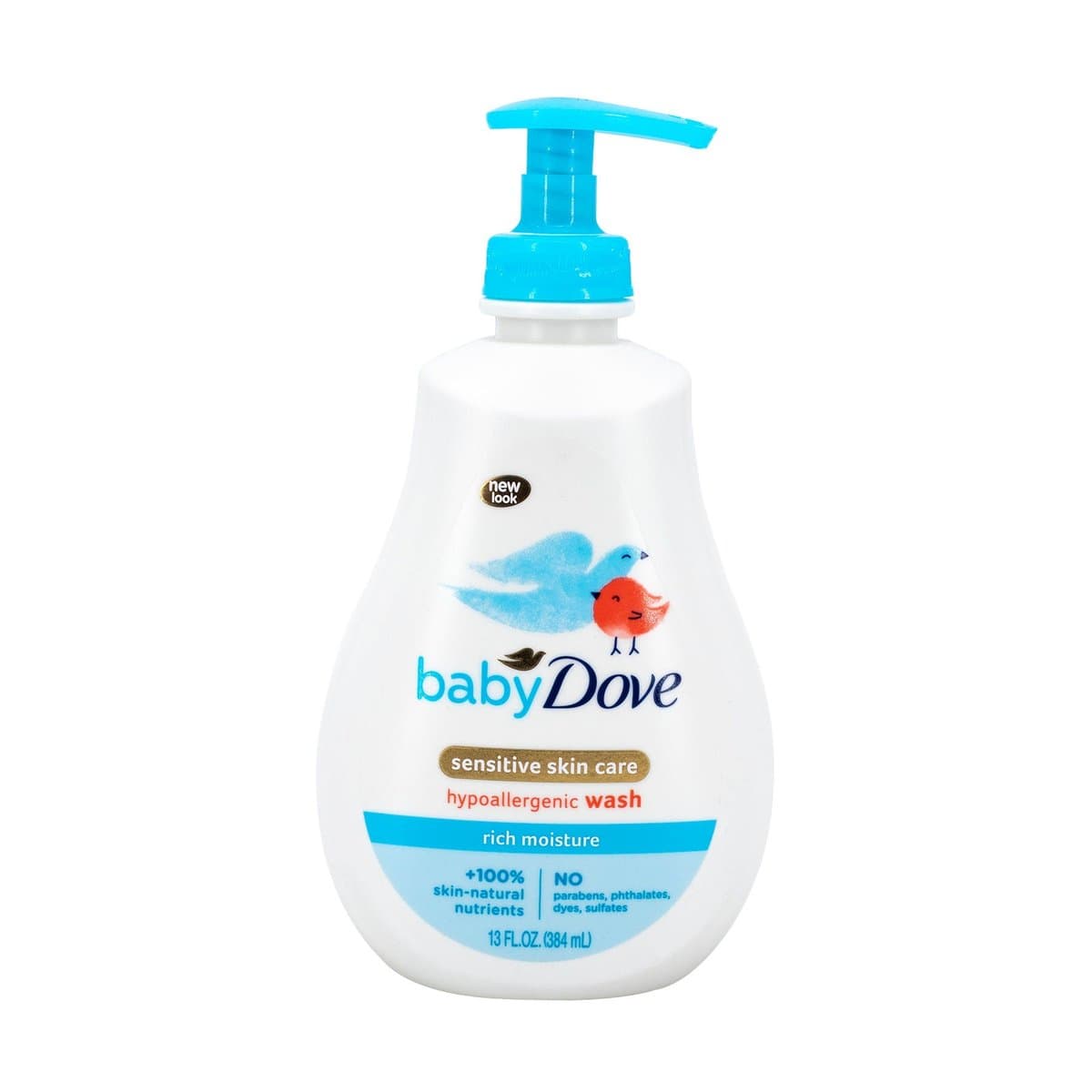 Gel de Baño Hipoalergénico Dove Para Bebés Piel Sensible Rich Moisture 13 Oz Gel de Baño Hipoalergénico Dove Para Bebés Piel Sensible Rich Moisture 13 Oz